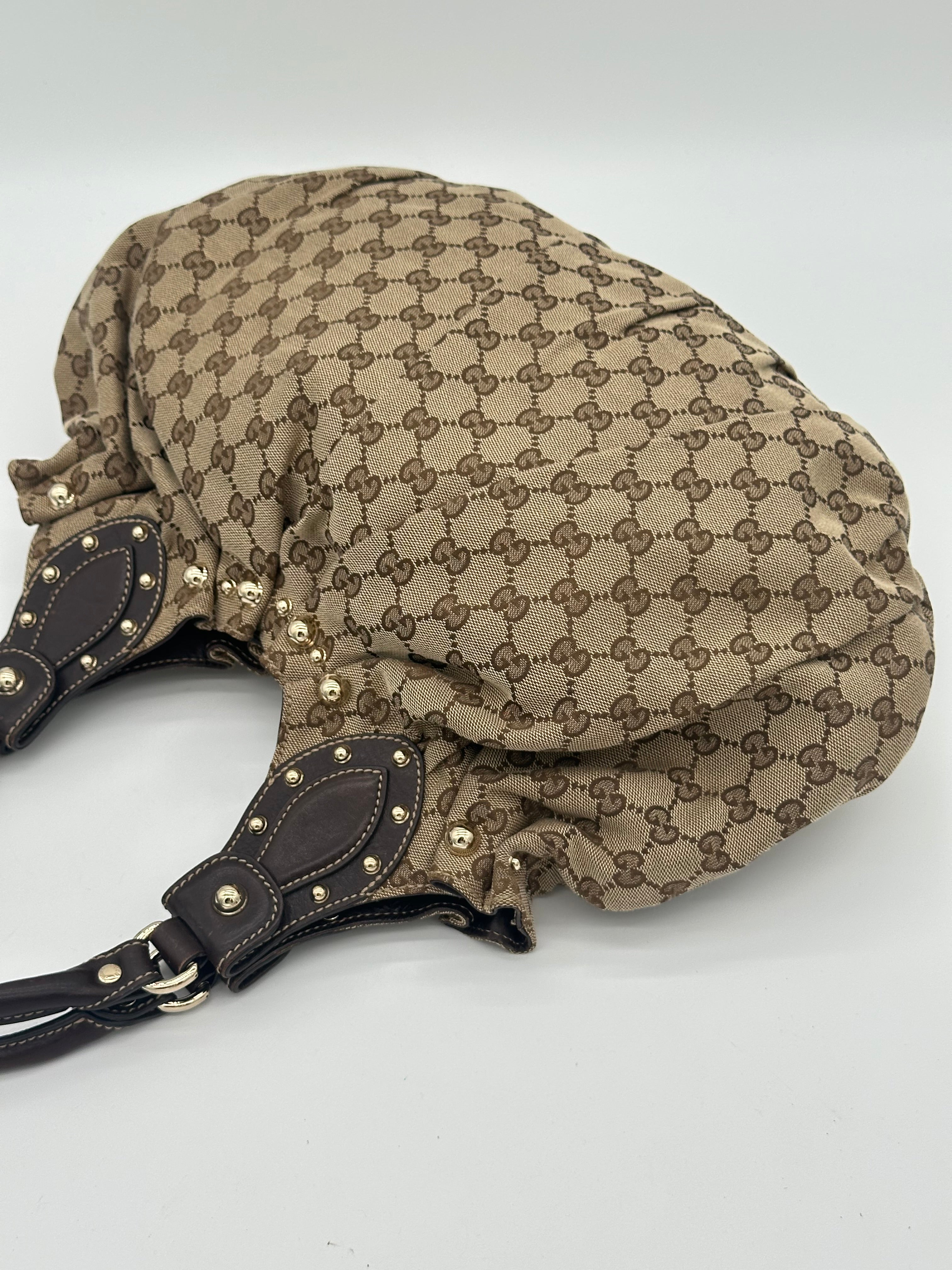 Gucci Studded Pelham Hobo