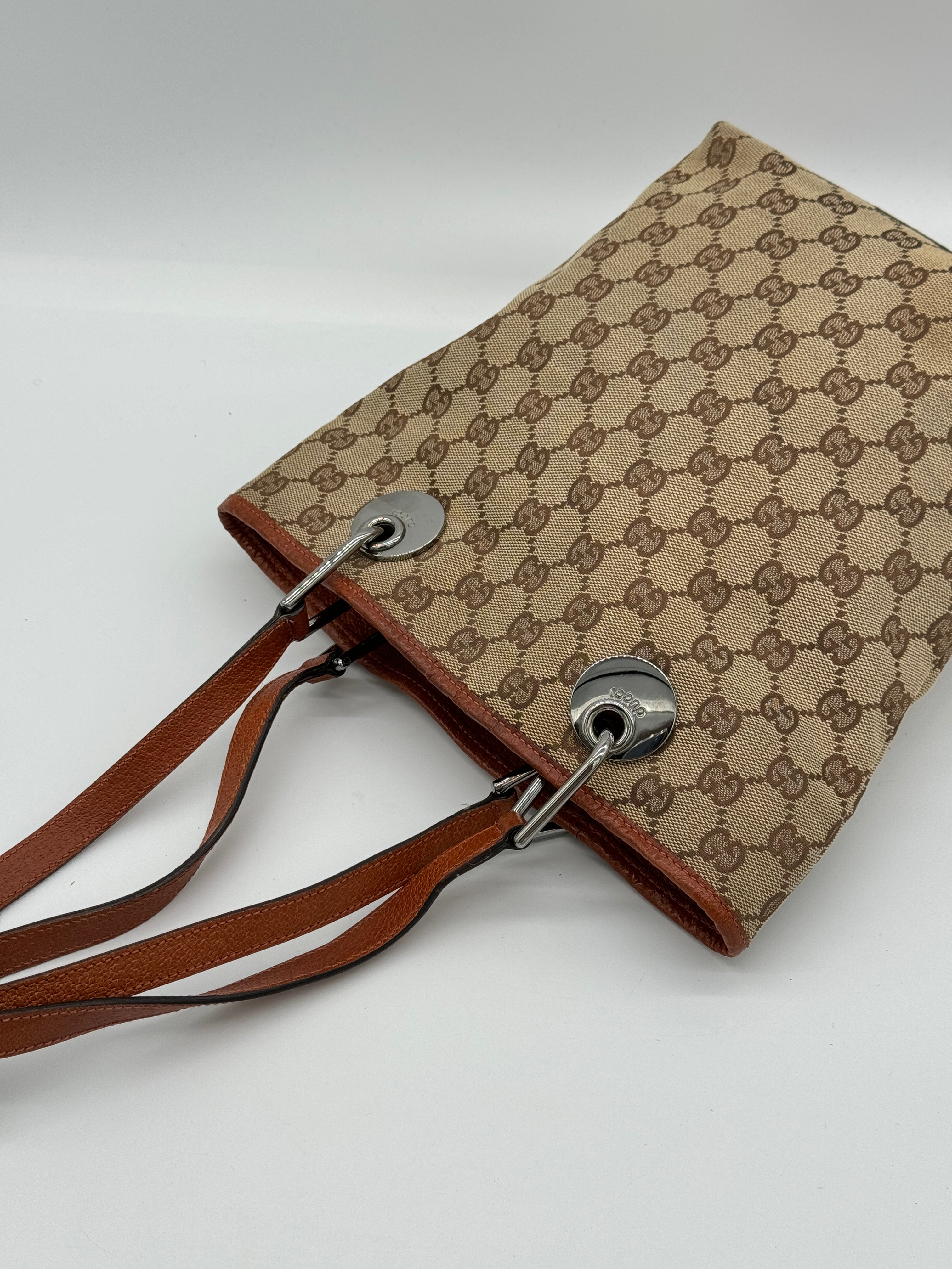 Gucci Canvas Tote Bag