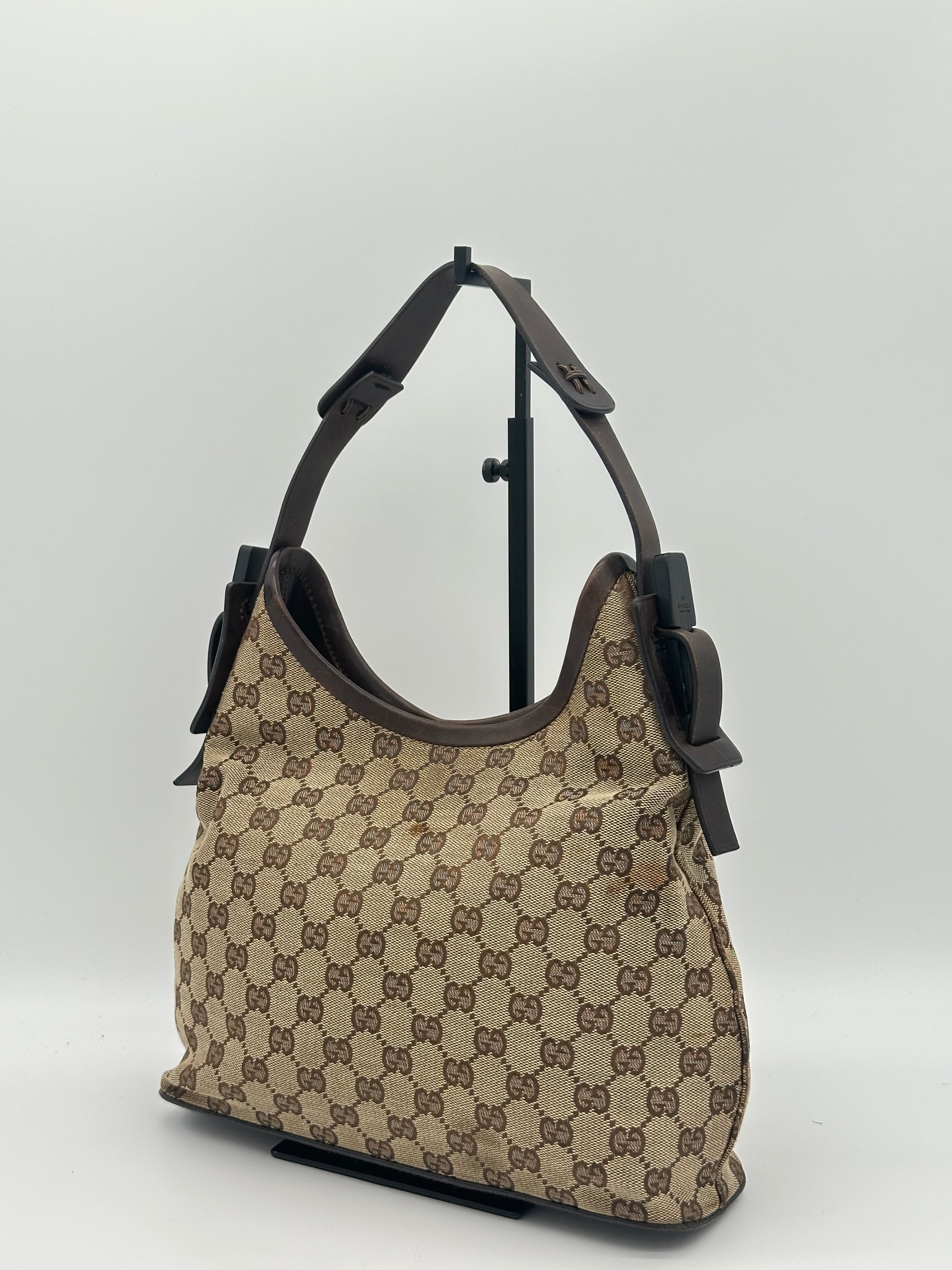 Gucci Canvas Hobo