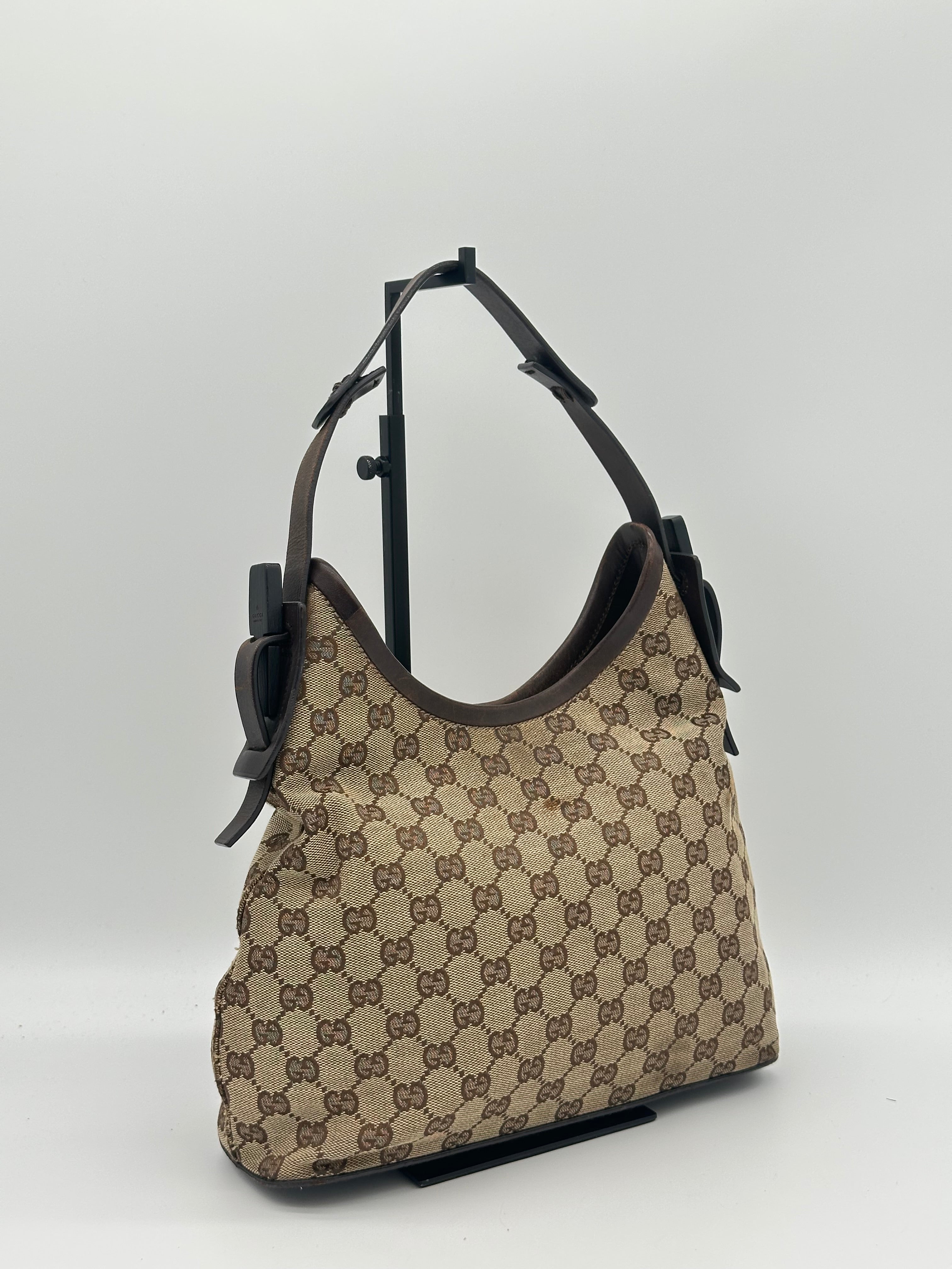 Gucci Canvas Hobo