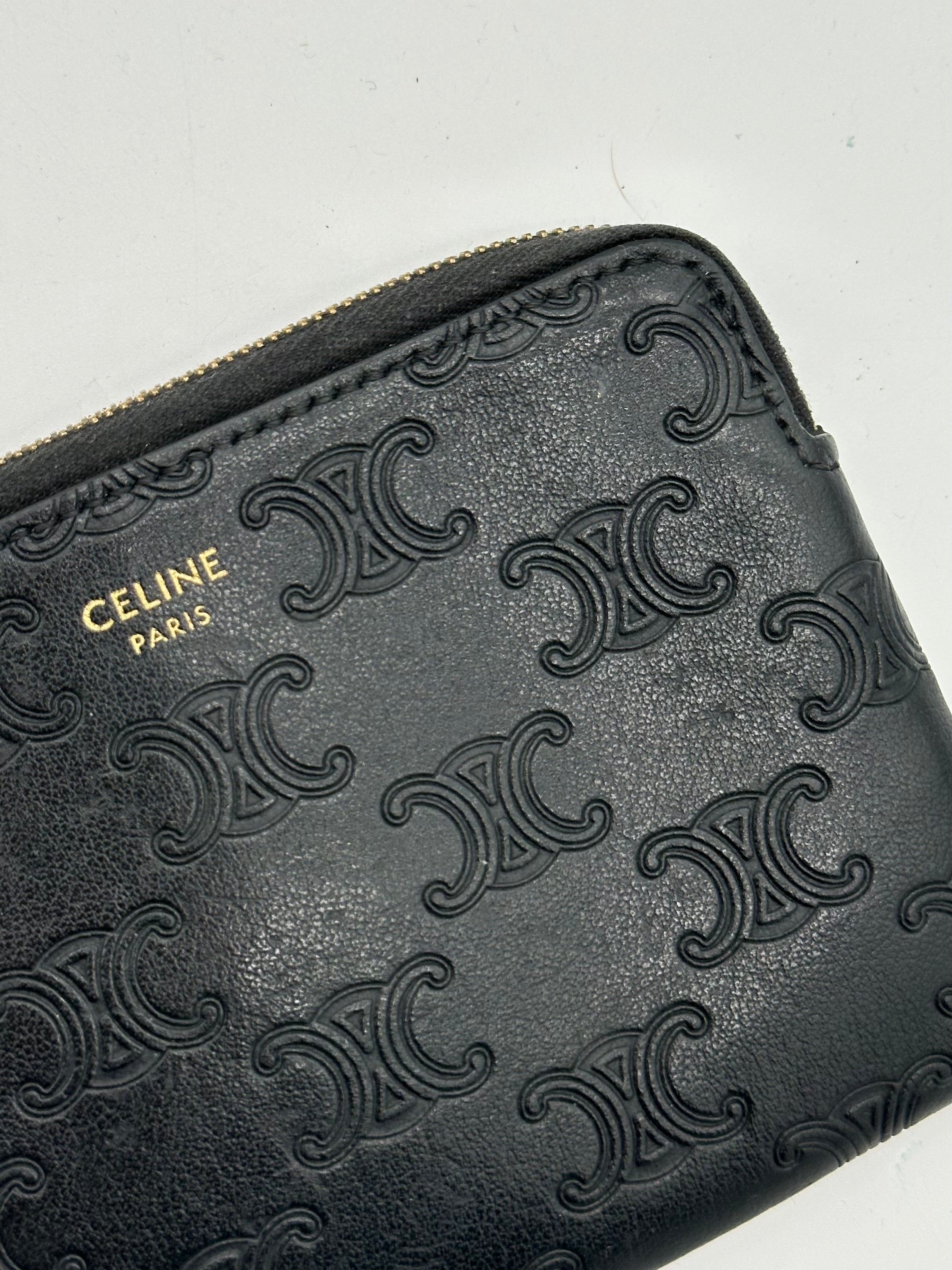 Céline Triomphe Coin & Card Pouch