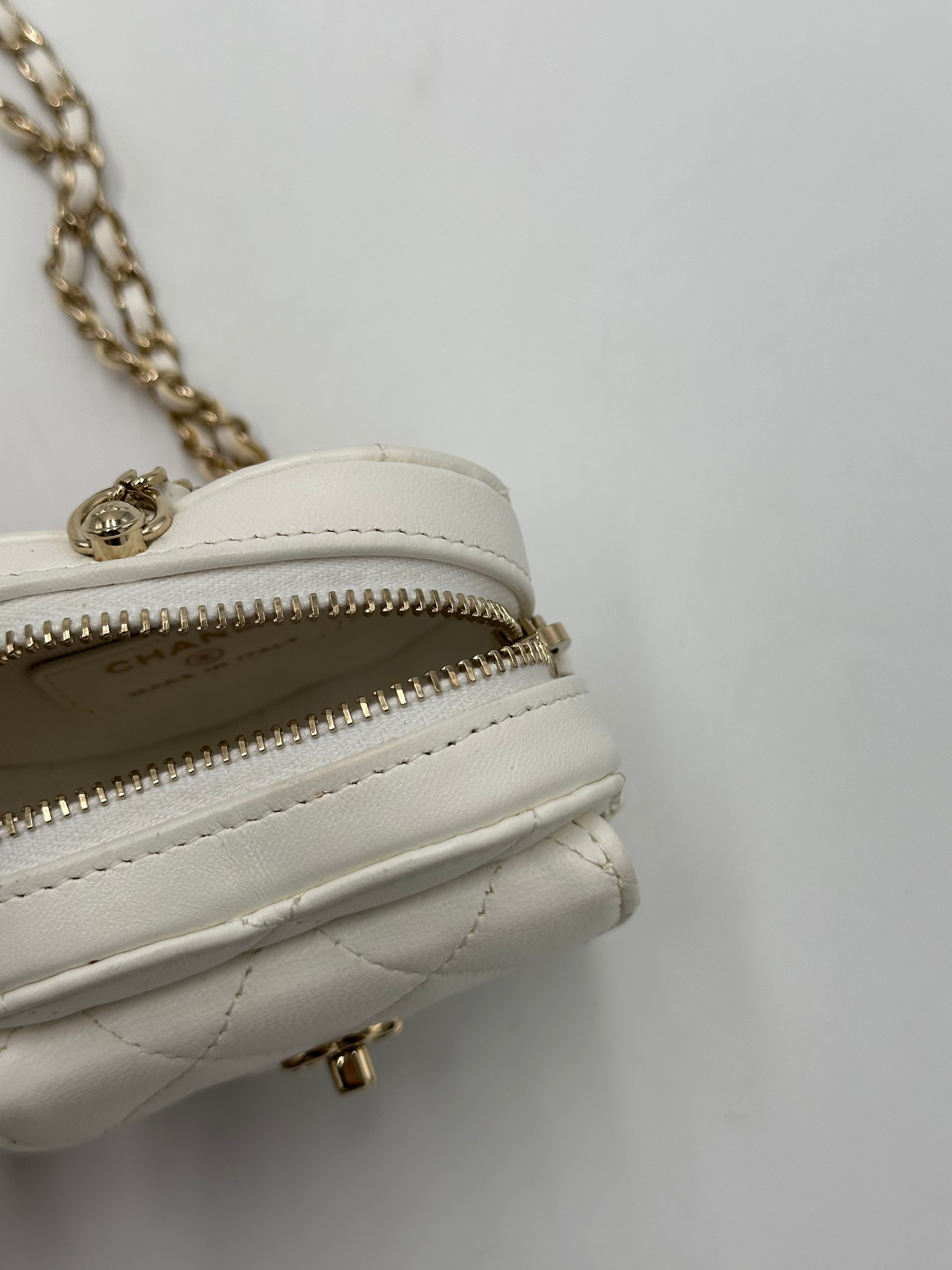 Chanel In Love Heart Clutch