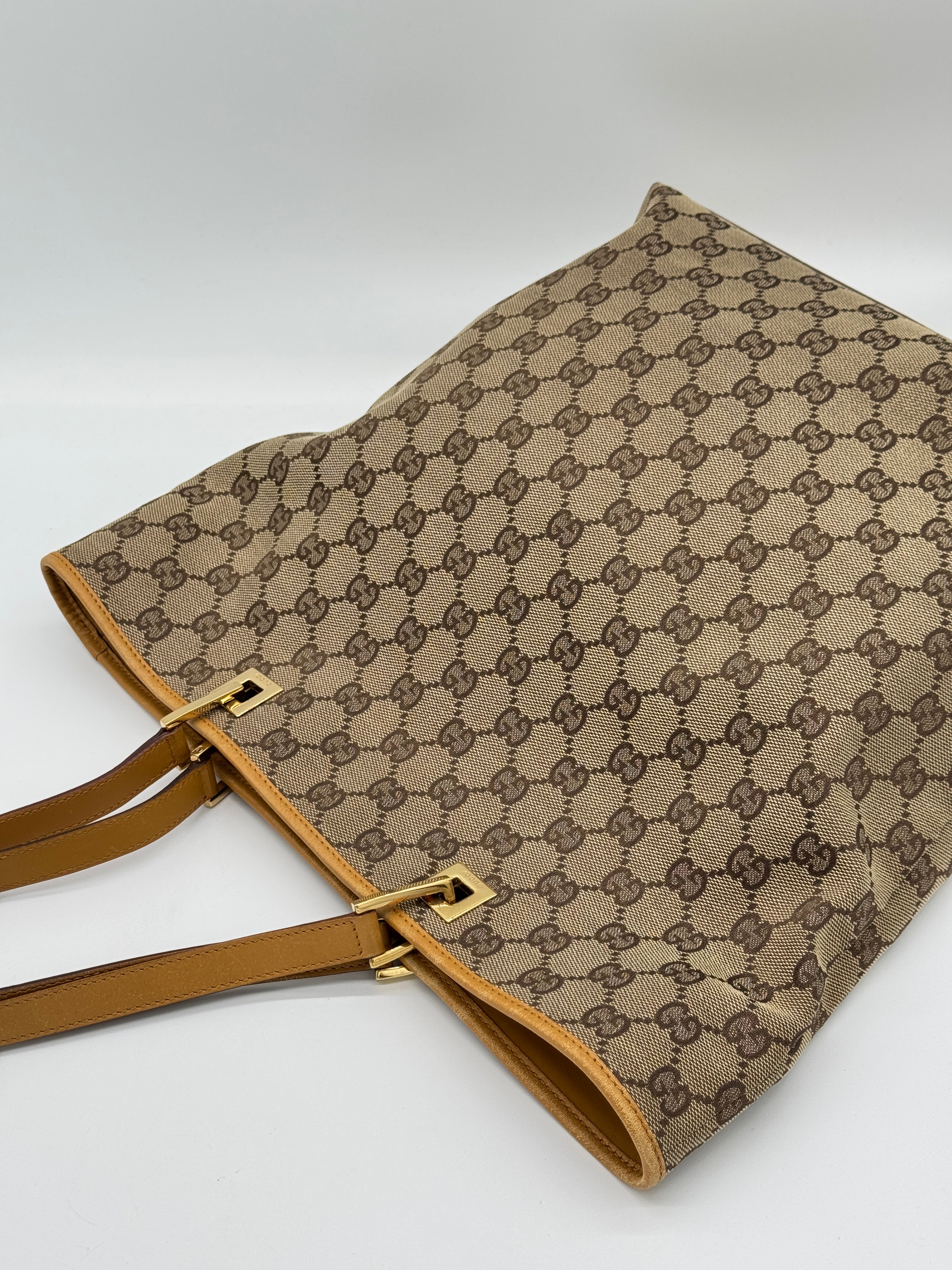 Gucci Canvas Tote Bag