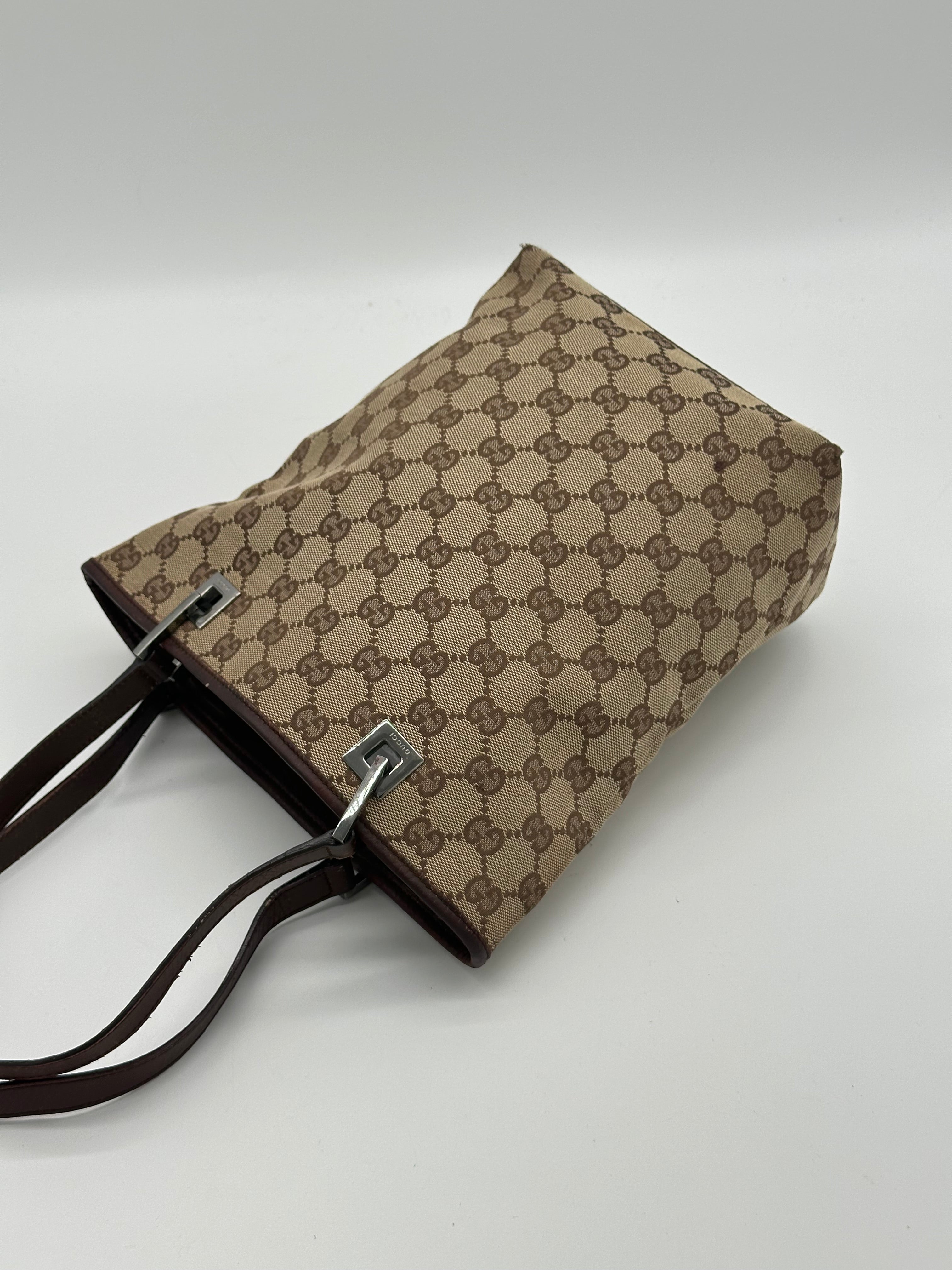 Gucci Canvas Tote Bag