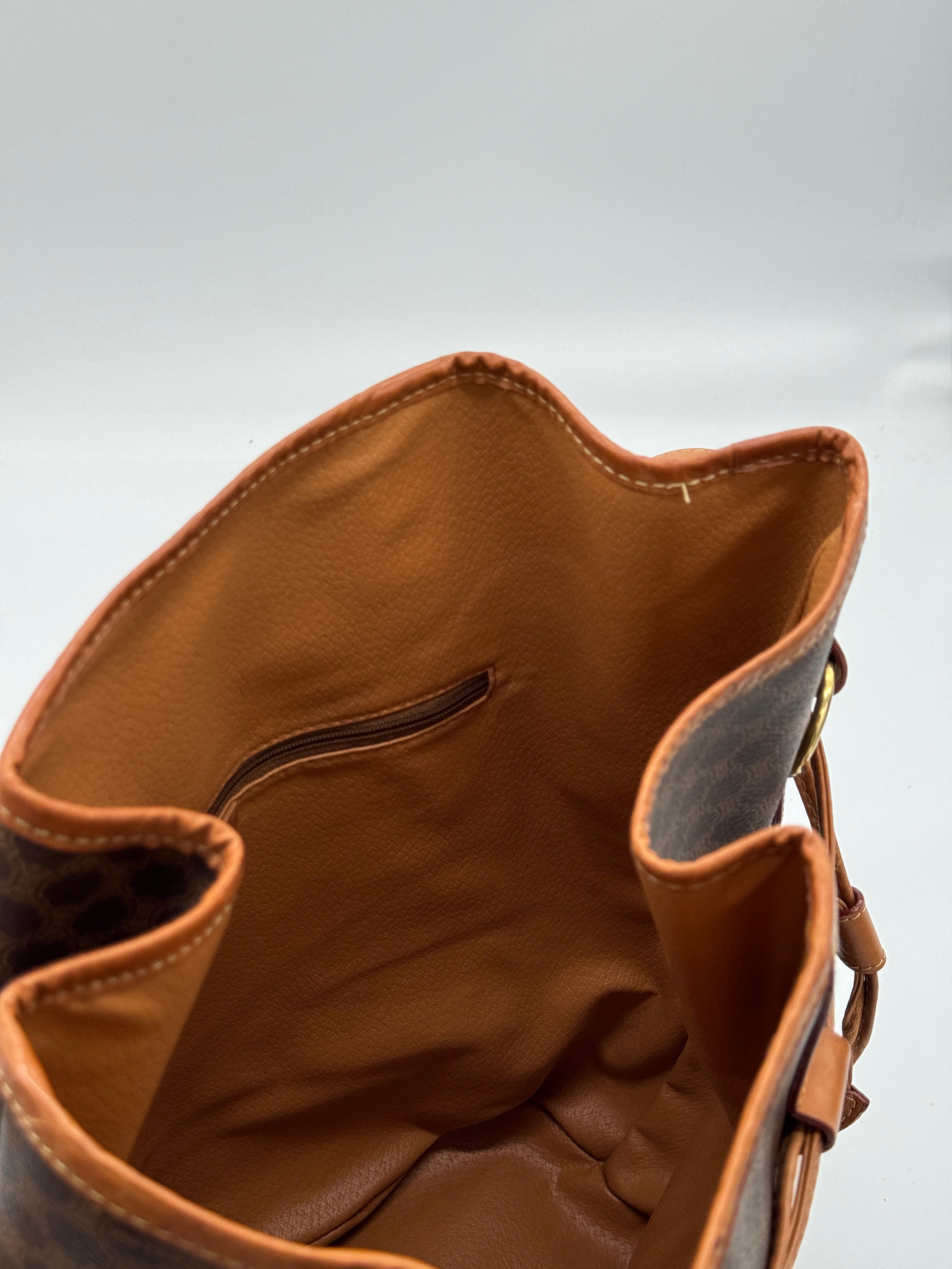 Céline Macadam Bucket Bag