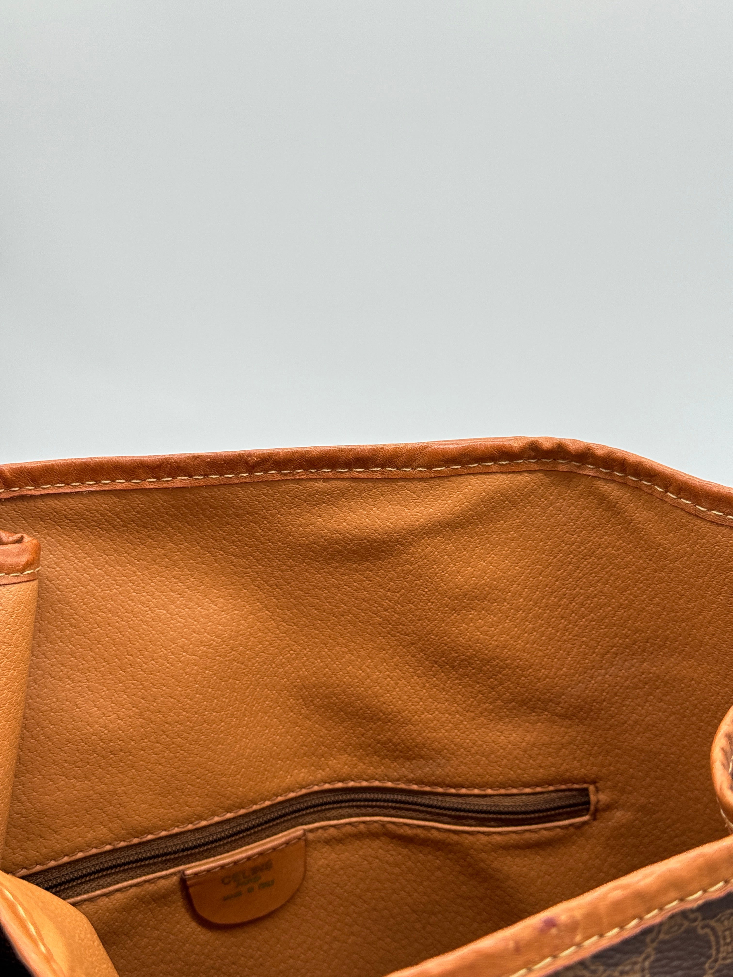 Céline Macadam Bucket Bag