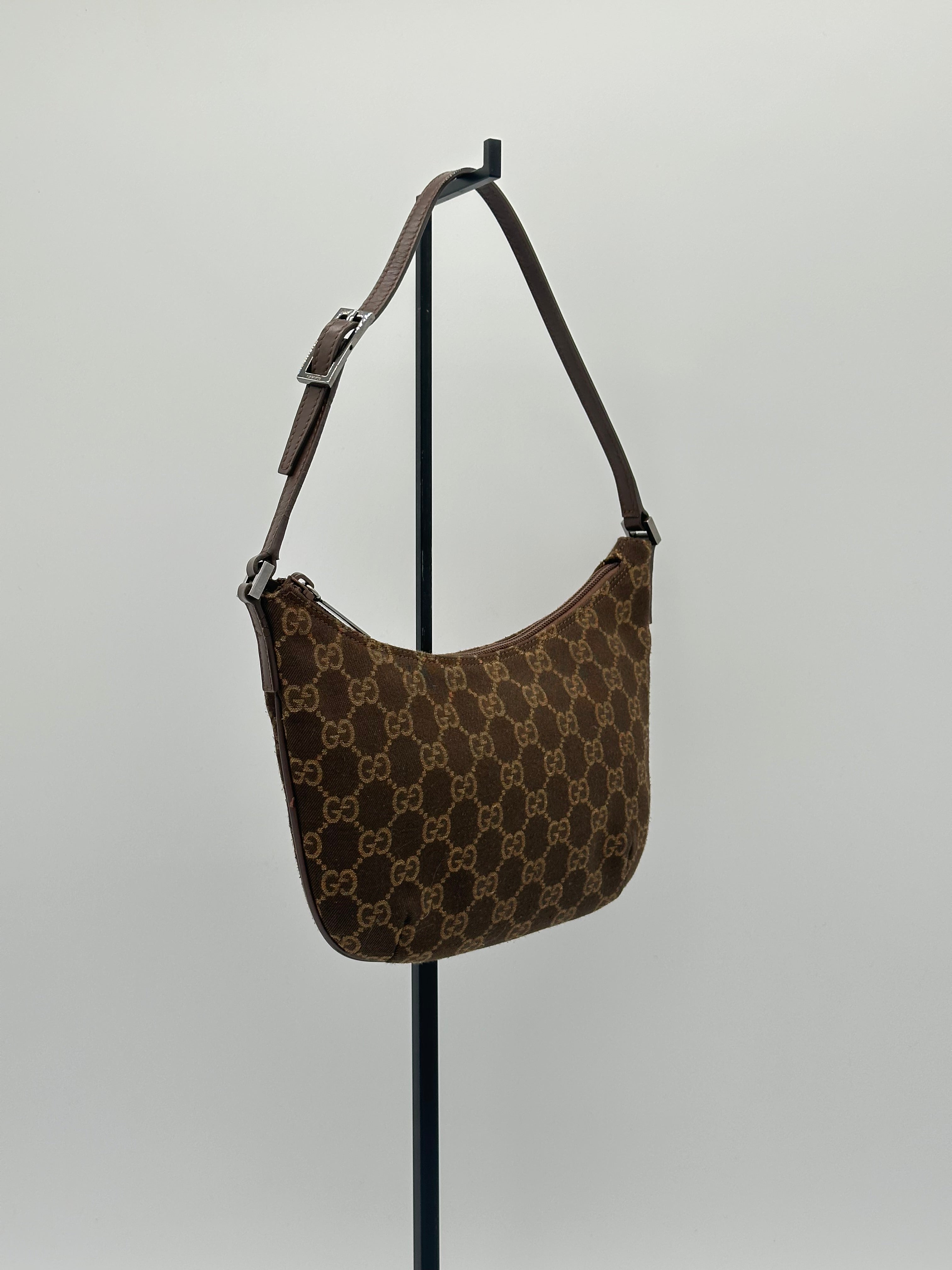 Gucci Canvas Baguette