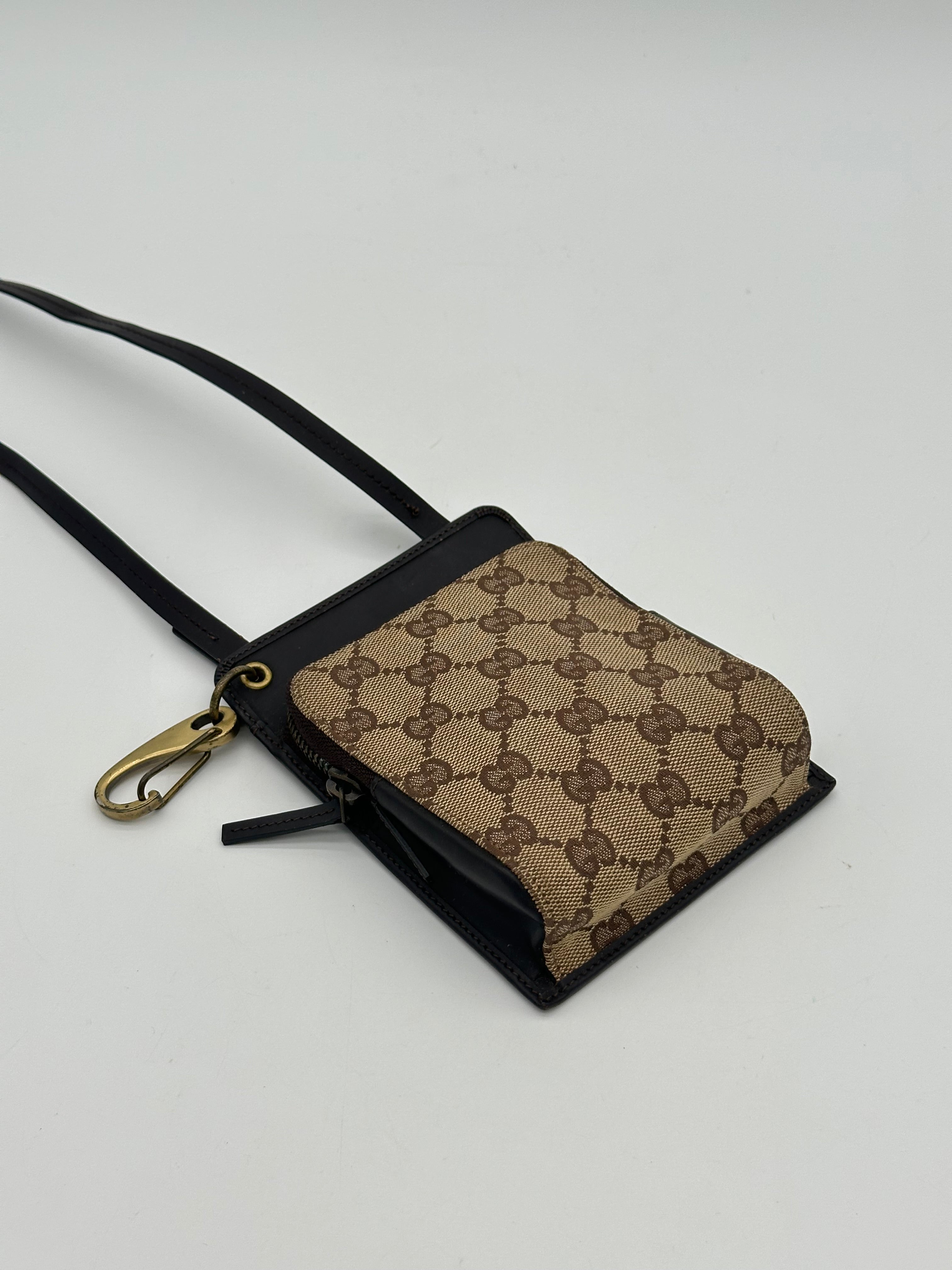 Gucci Canvas Phone Bag