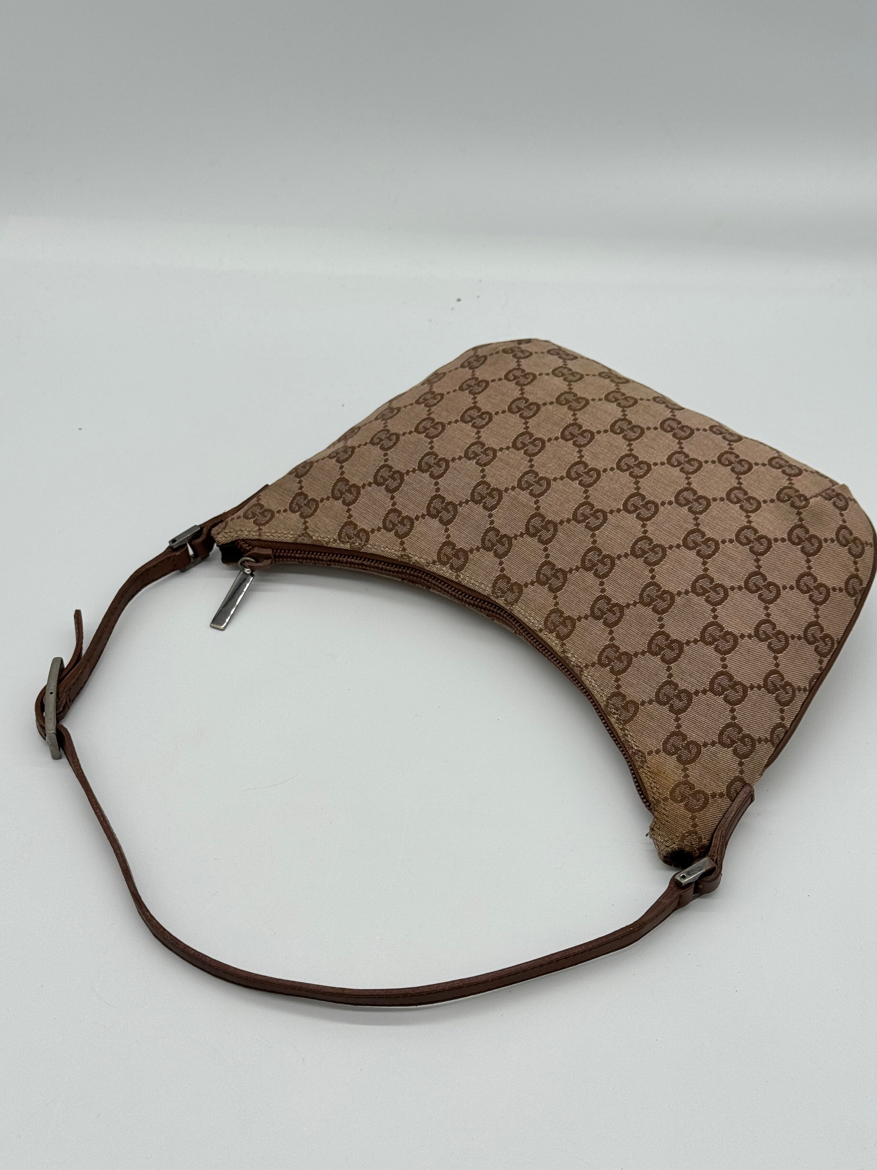 Gucci Canvas Baguette