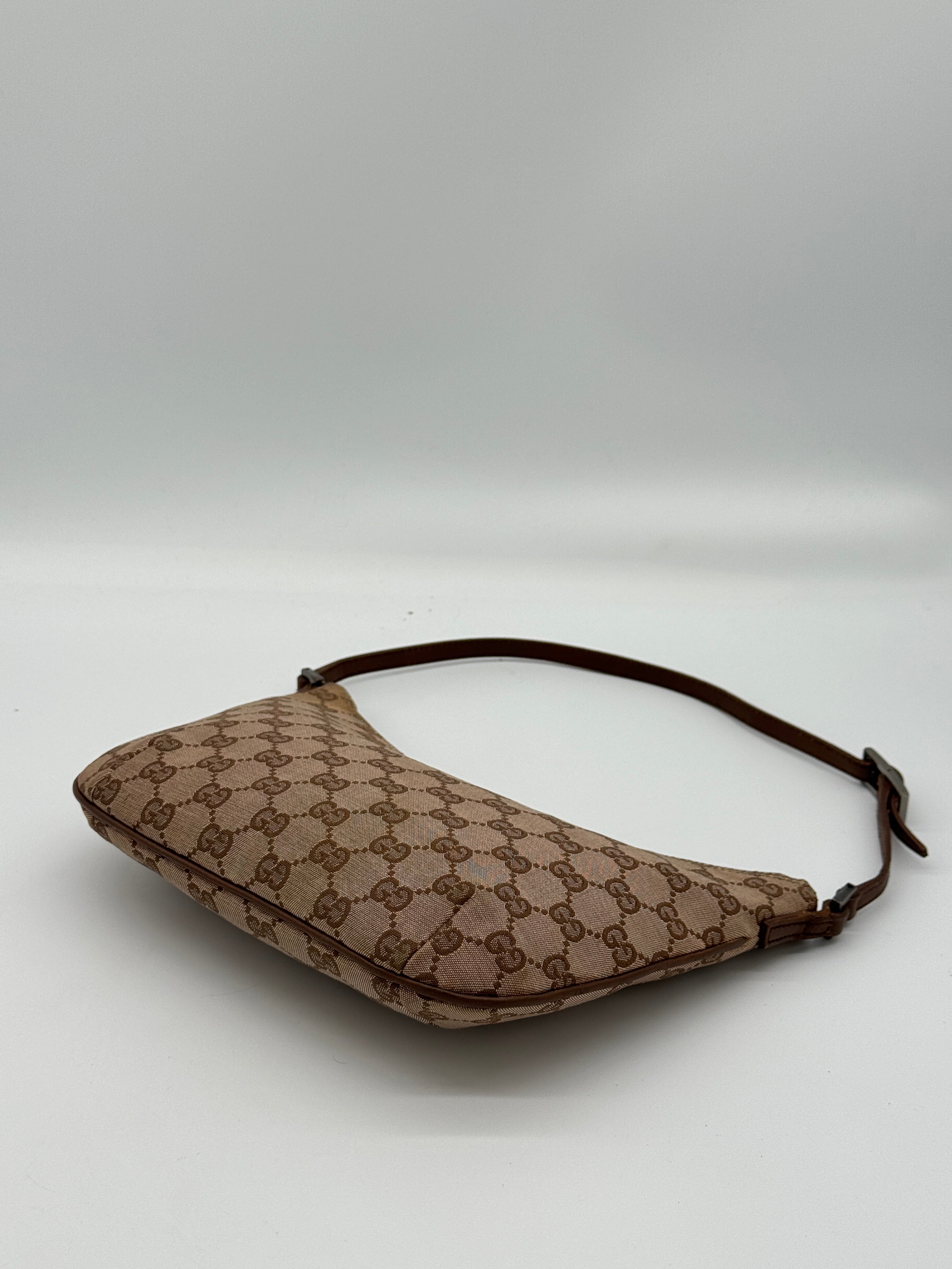 Gucci Canvas Baguette