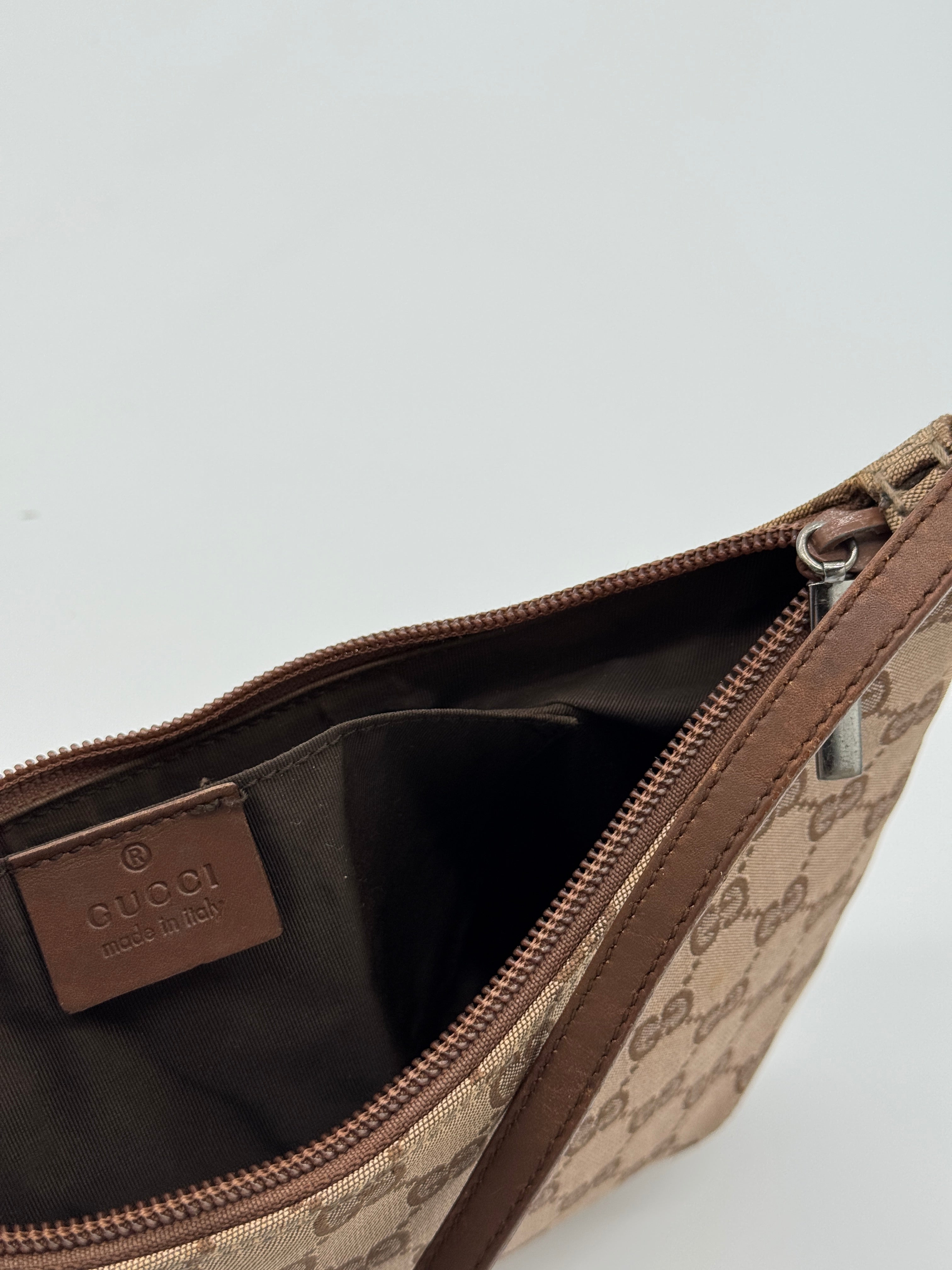 Gucci Canvas Baguette