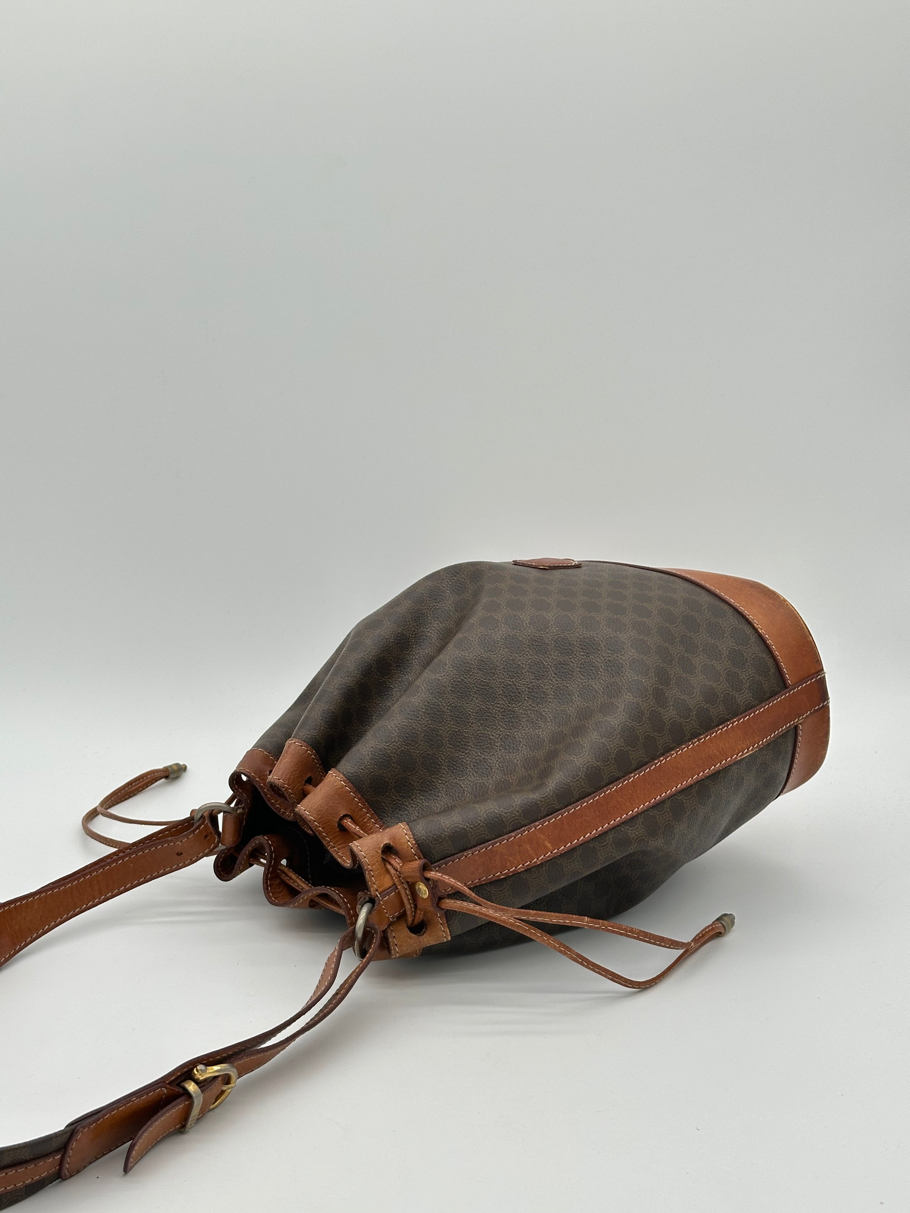 Céline Macadam Bucket Bag