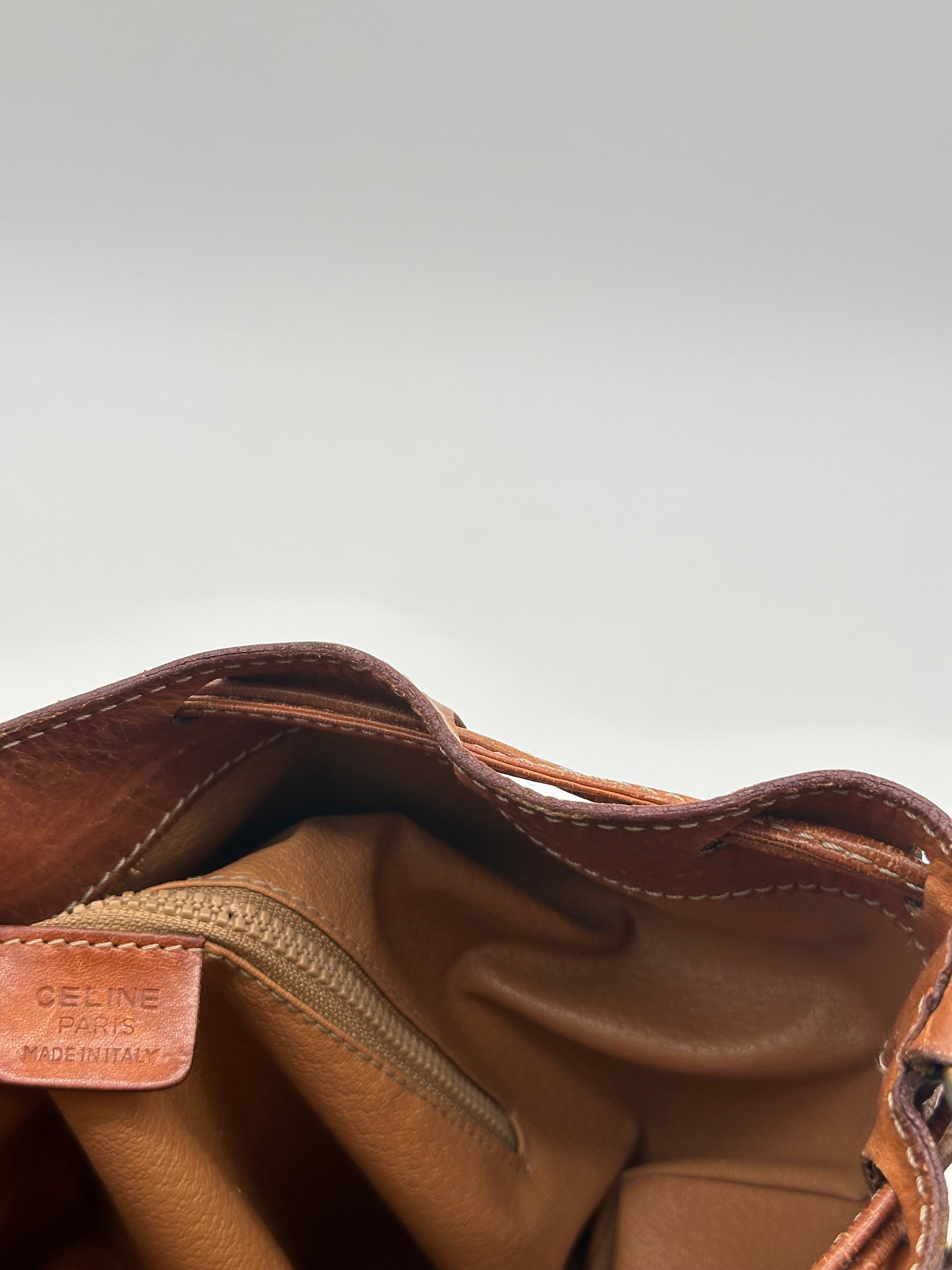 Céline Macadam Bucket Bag