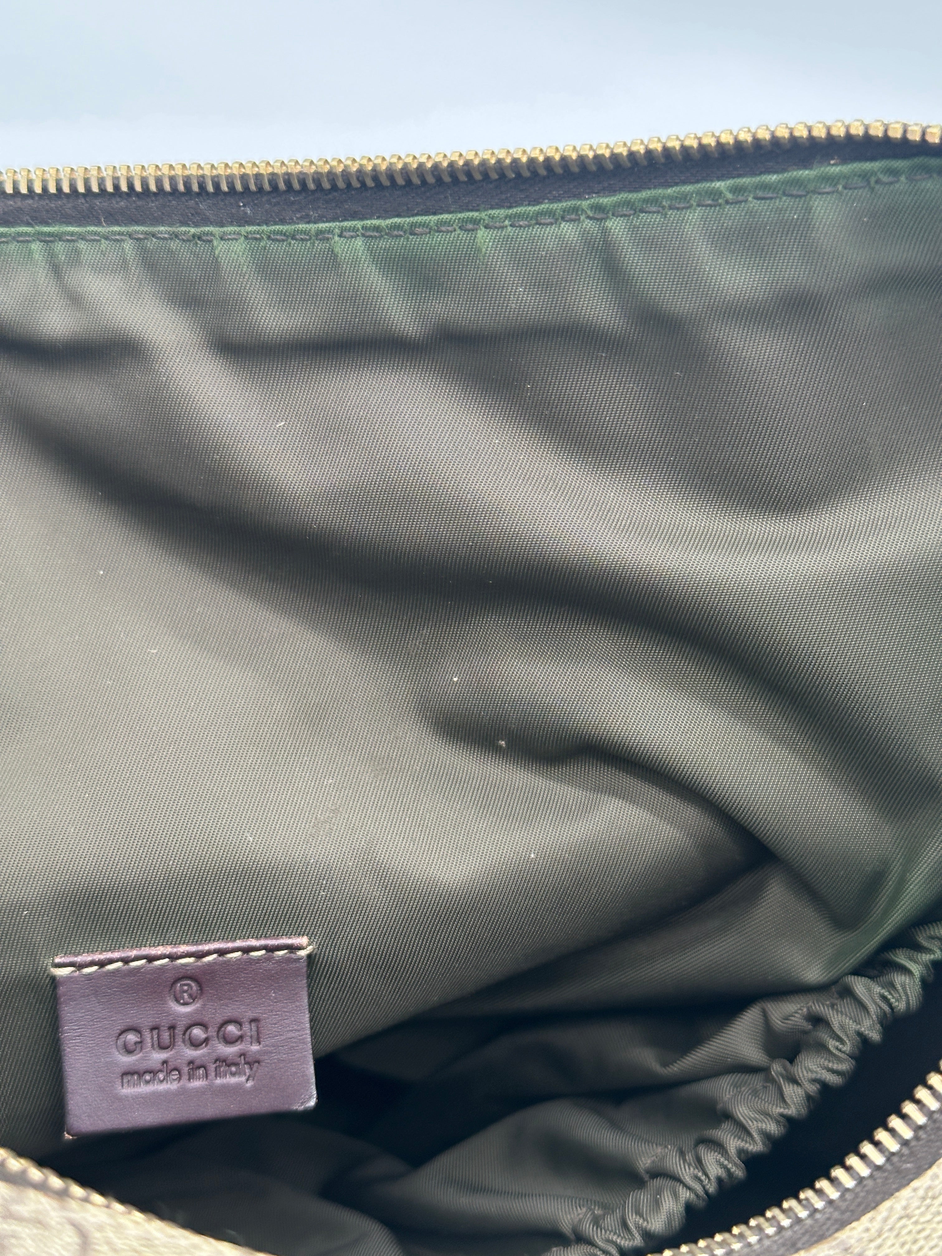 Gucci Canvas Diaper Bag