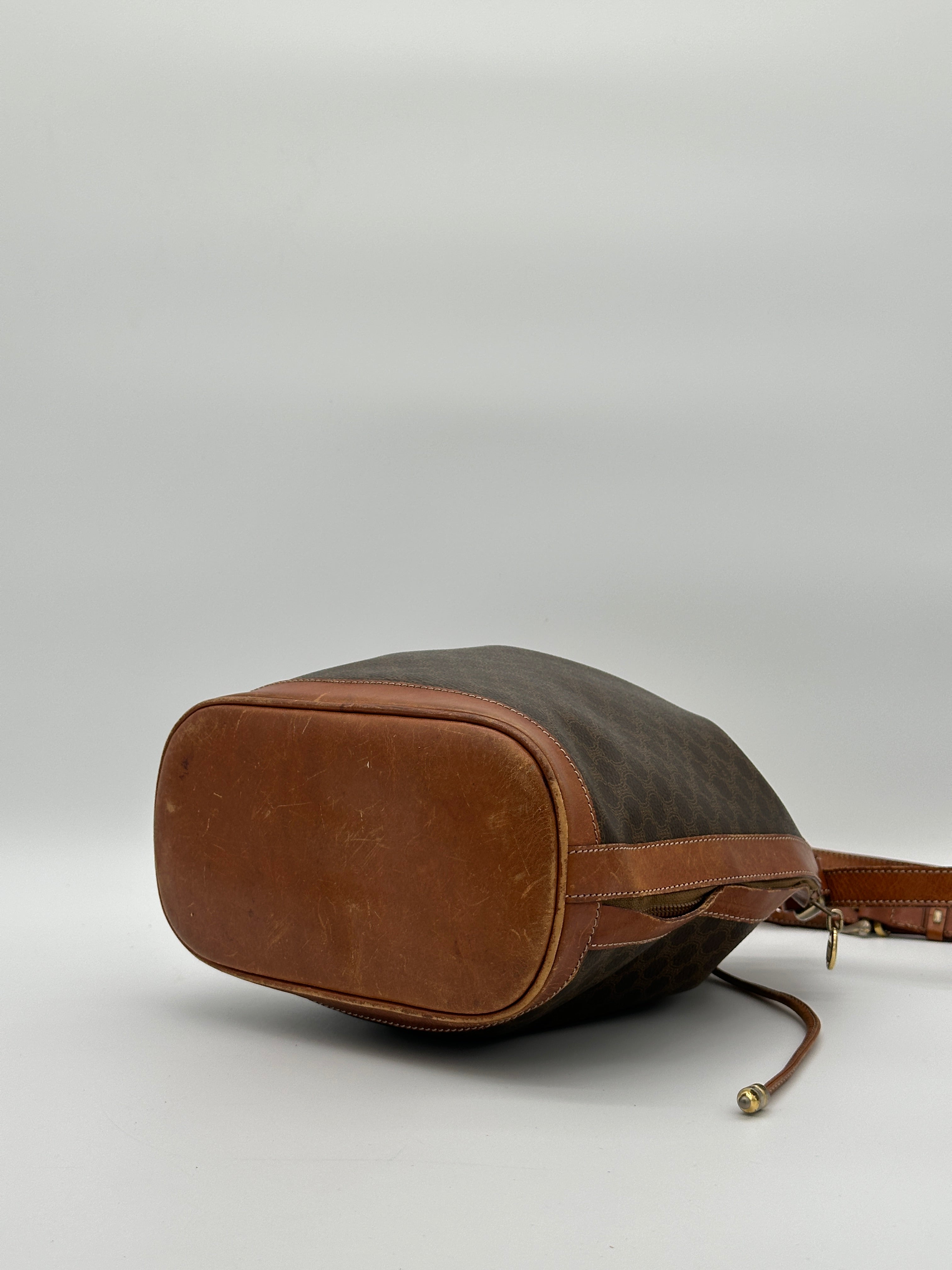 Céline Macadam Bucket Bag