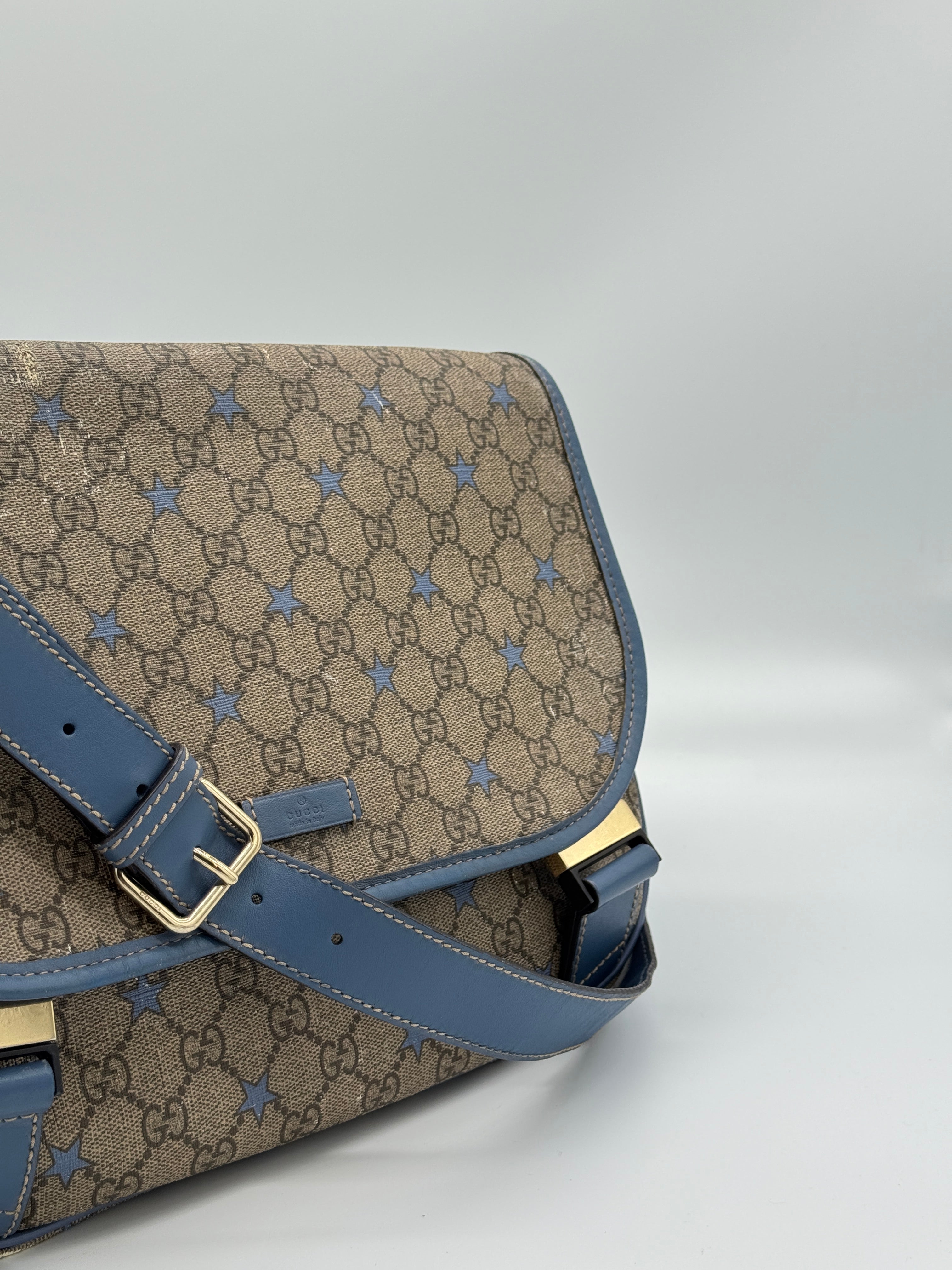 Gucci Coated Star Diaper Bag