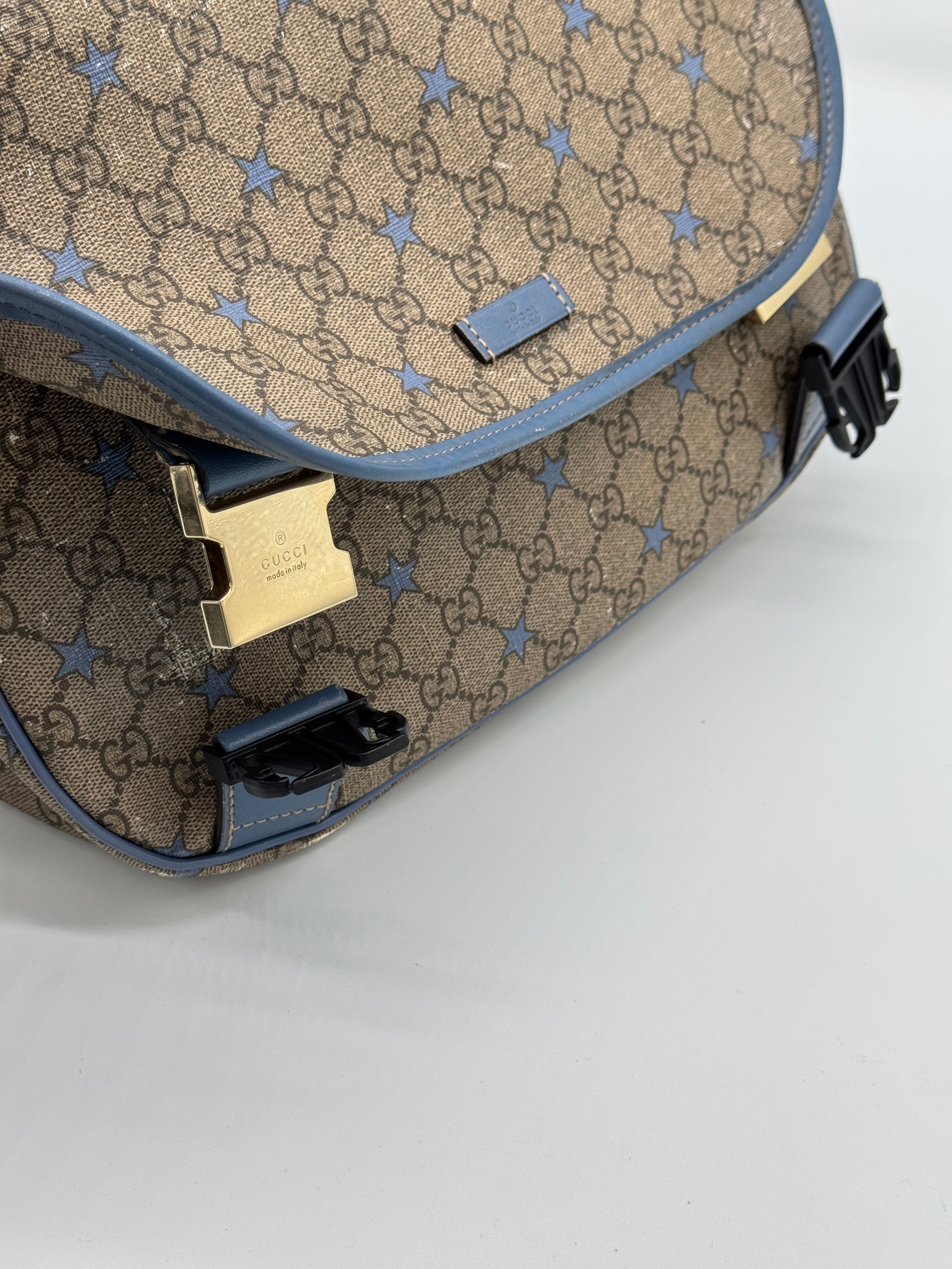 Gucci Coated Star Diaper Bag