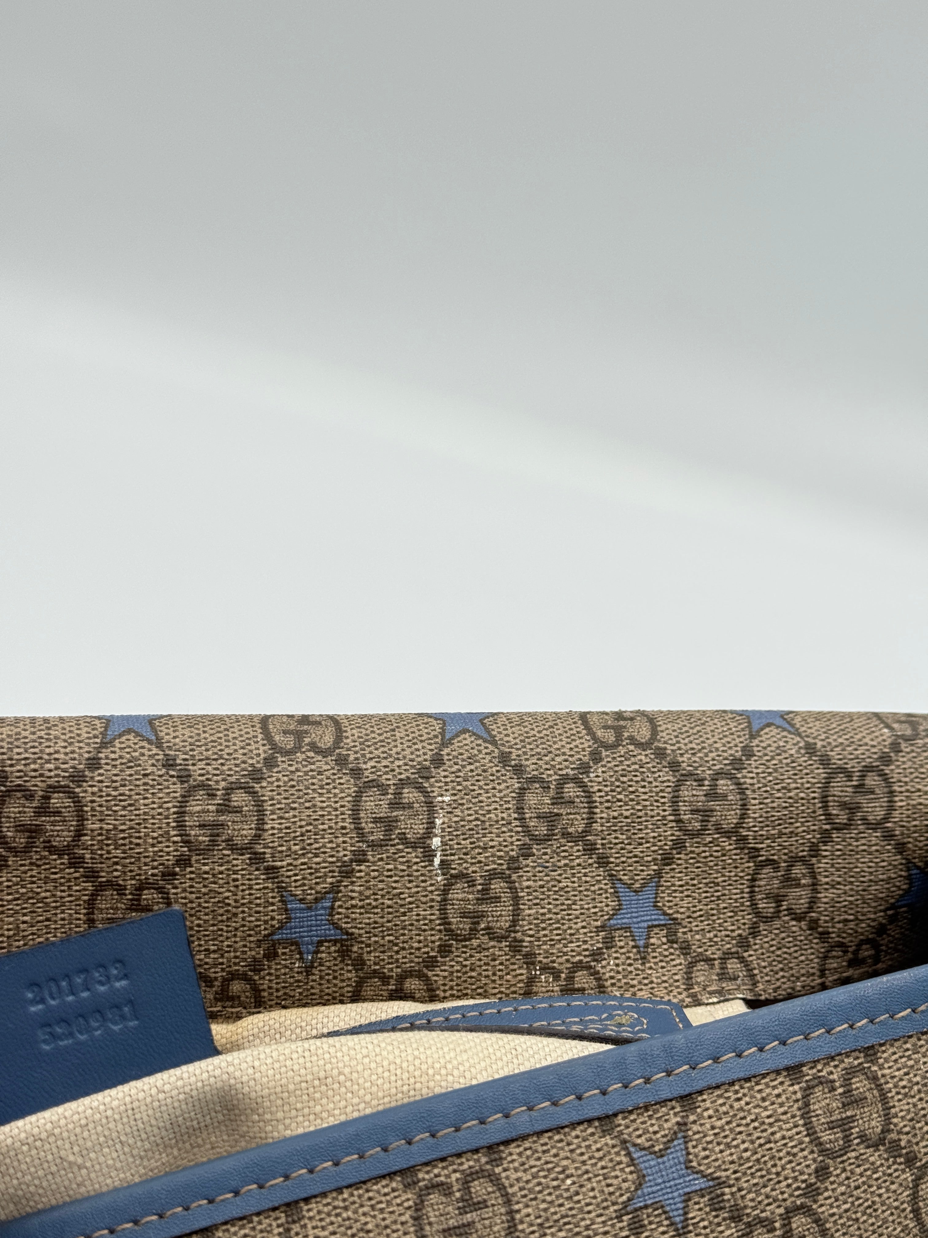 Gucci Coated Star Diaper Bag