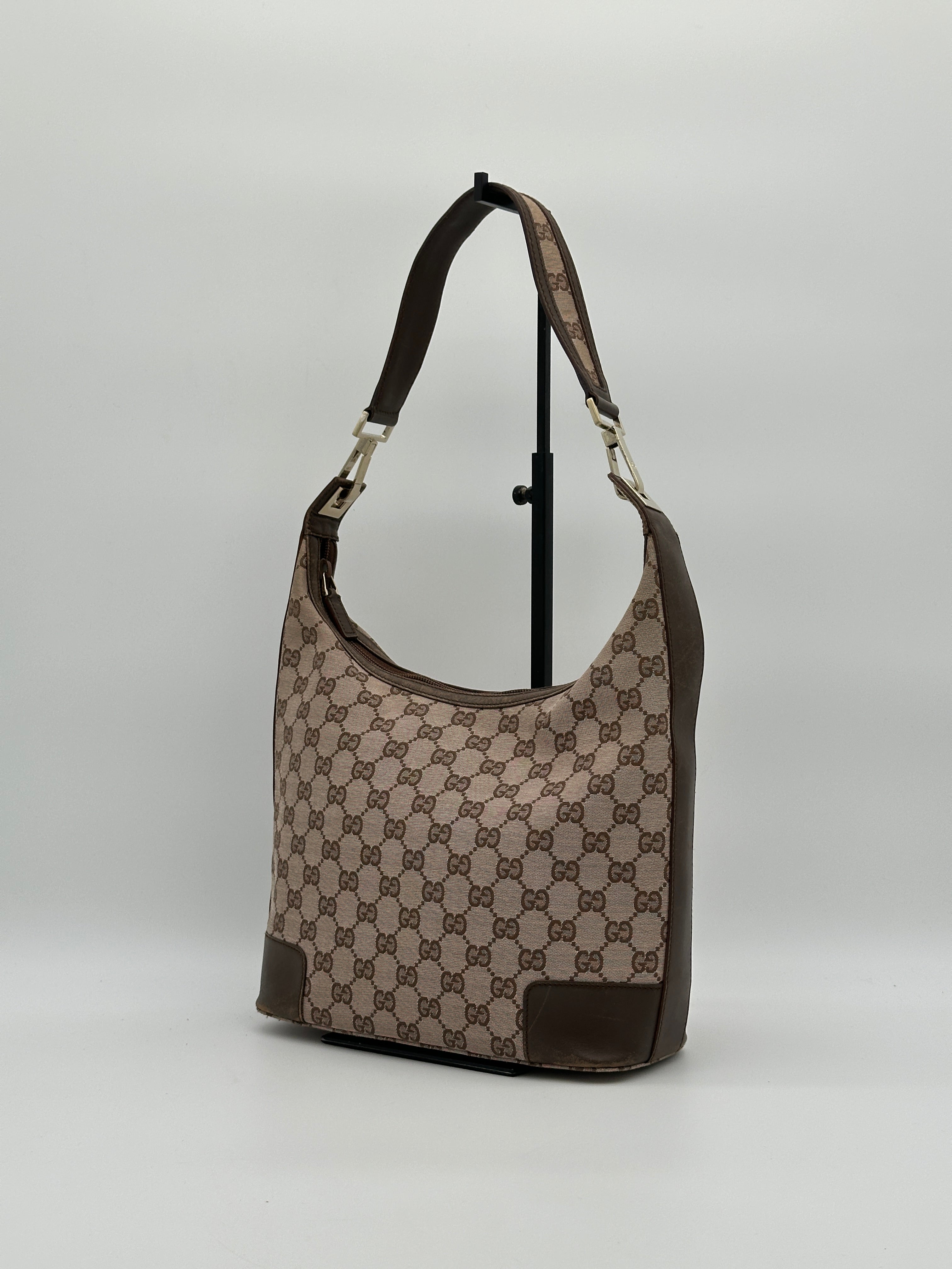 Gucci Canvas Hobo Bag