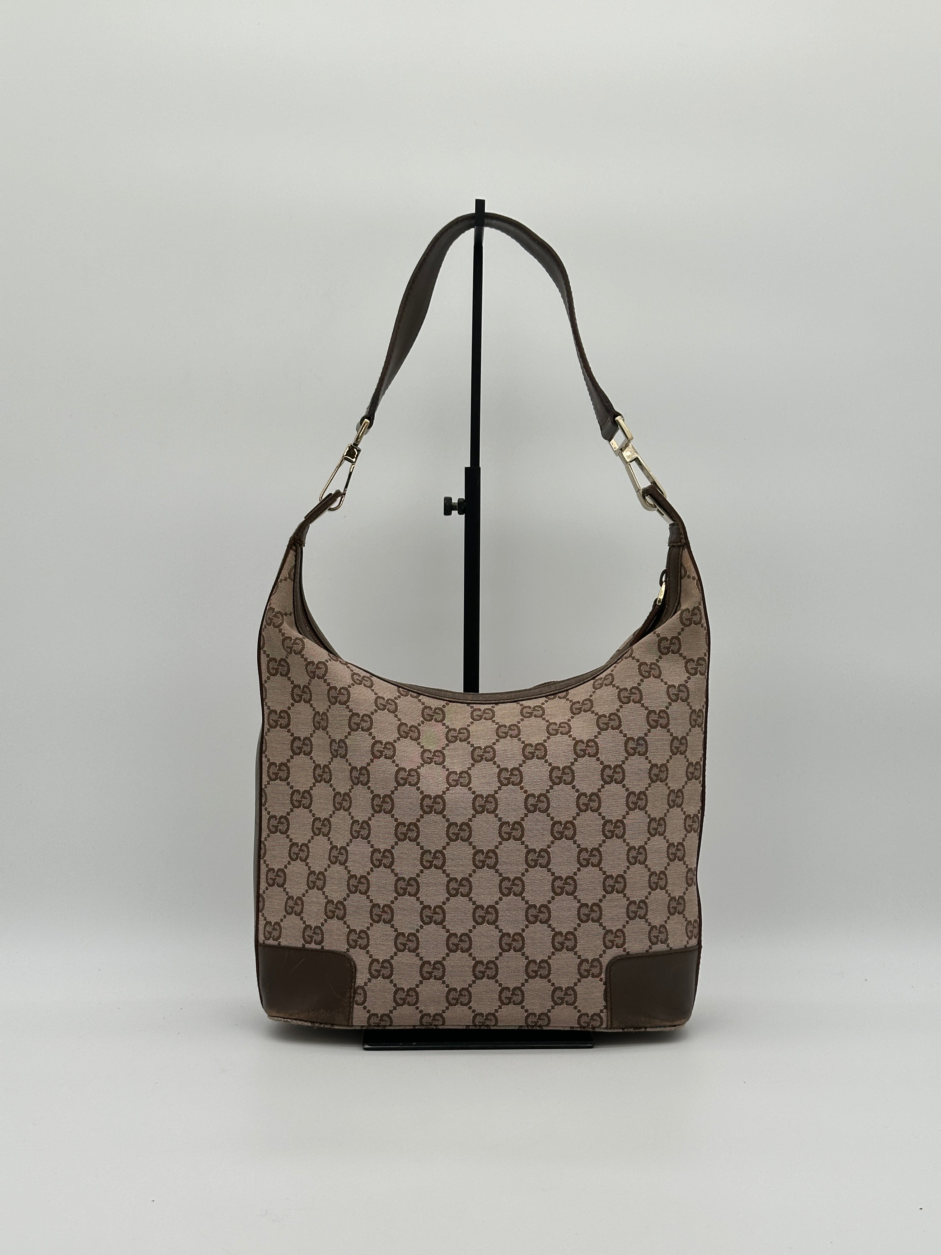Gucci Canvas Hobo Bag