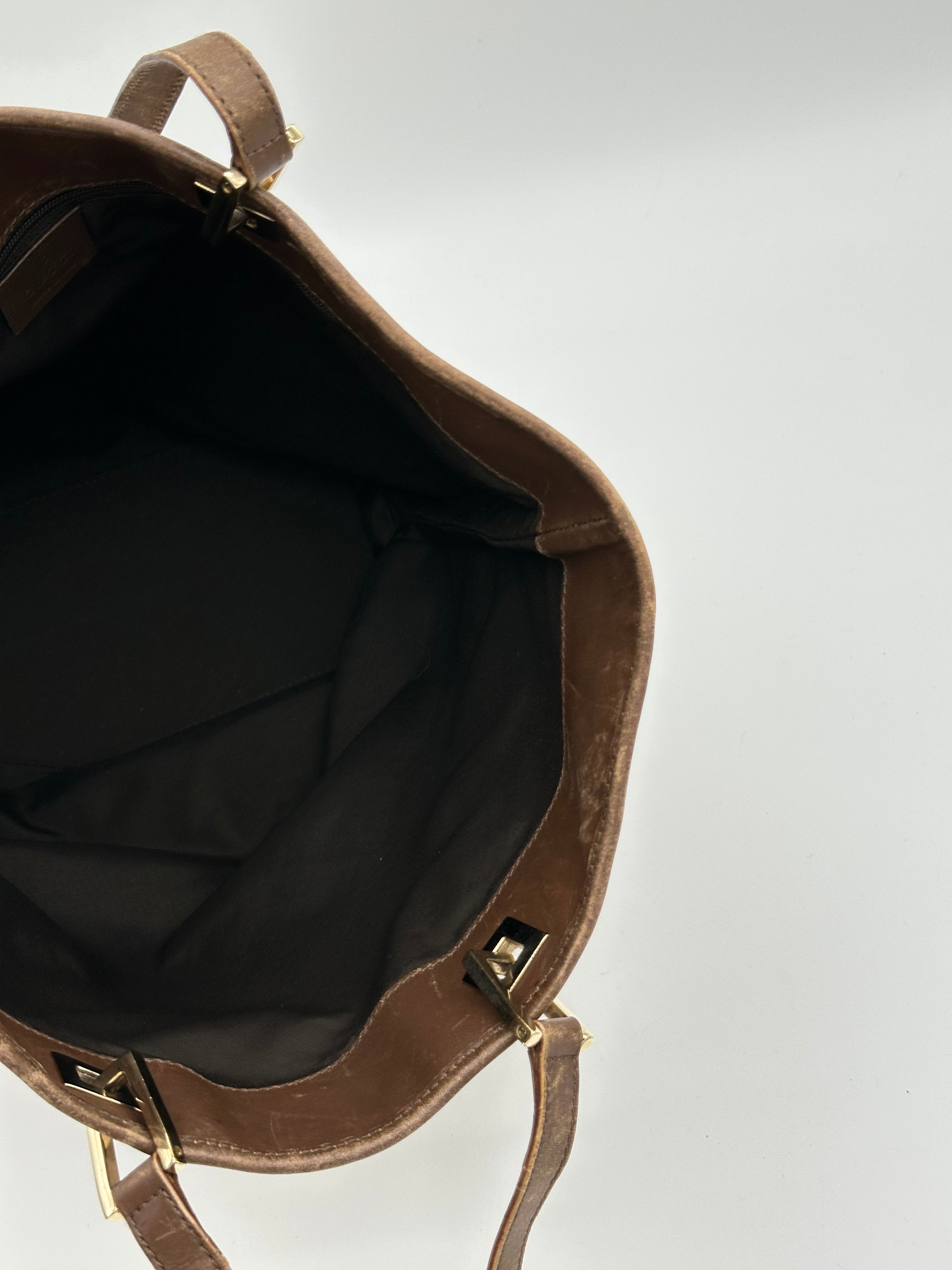 Gucci Canvas Tote Bag