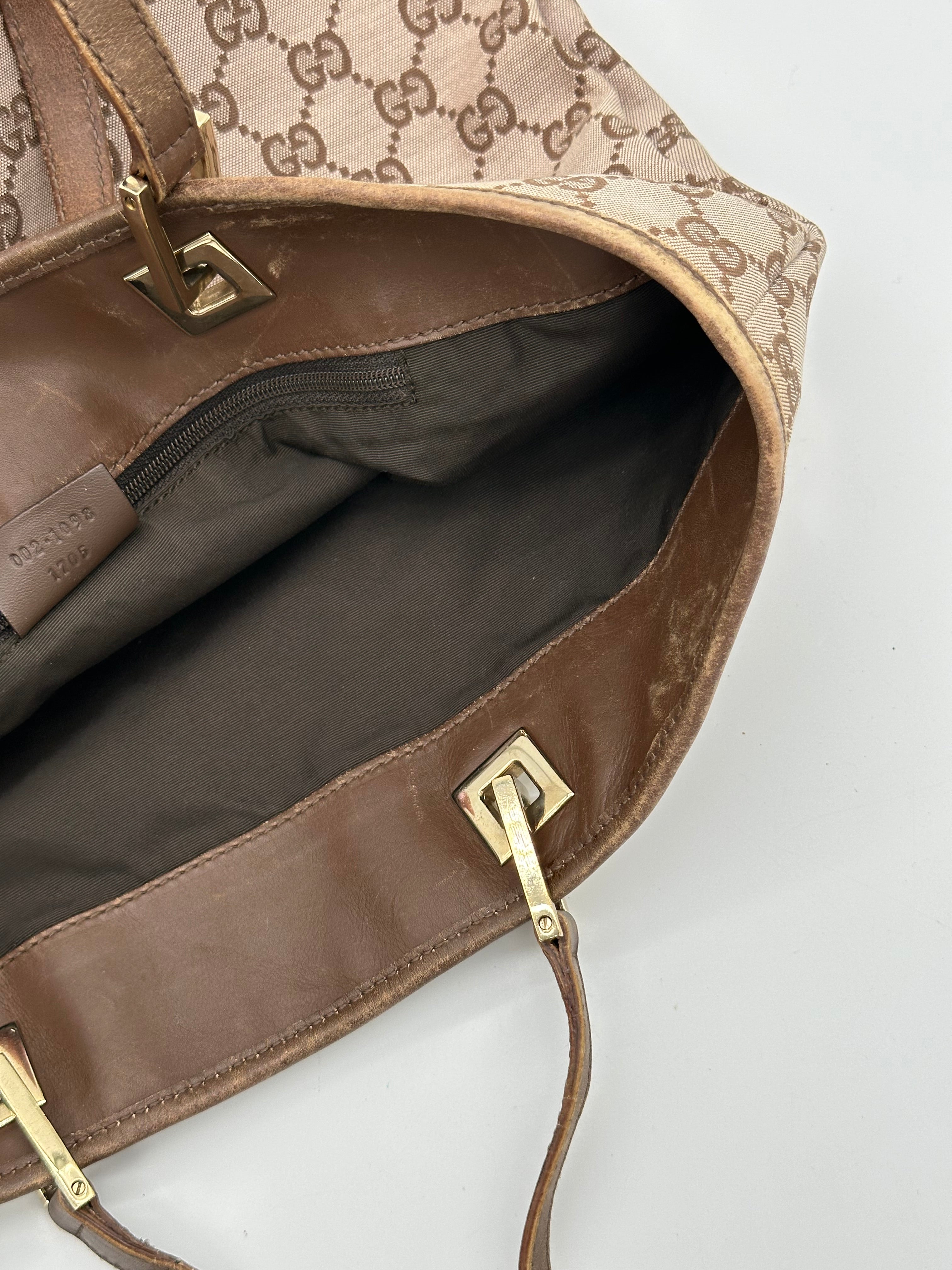 Gucci Canvas Tote Bag