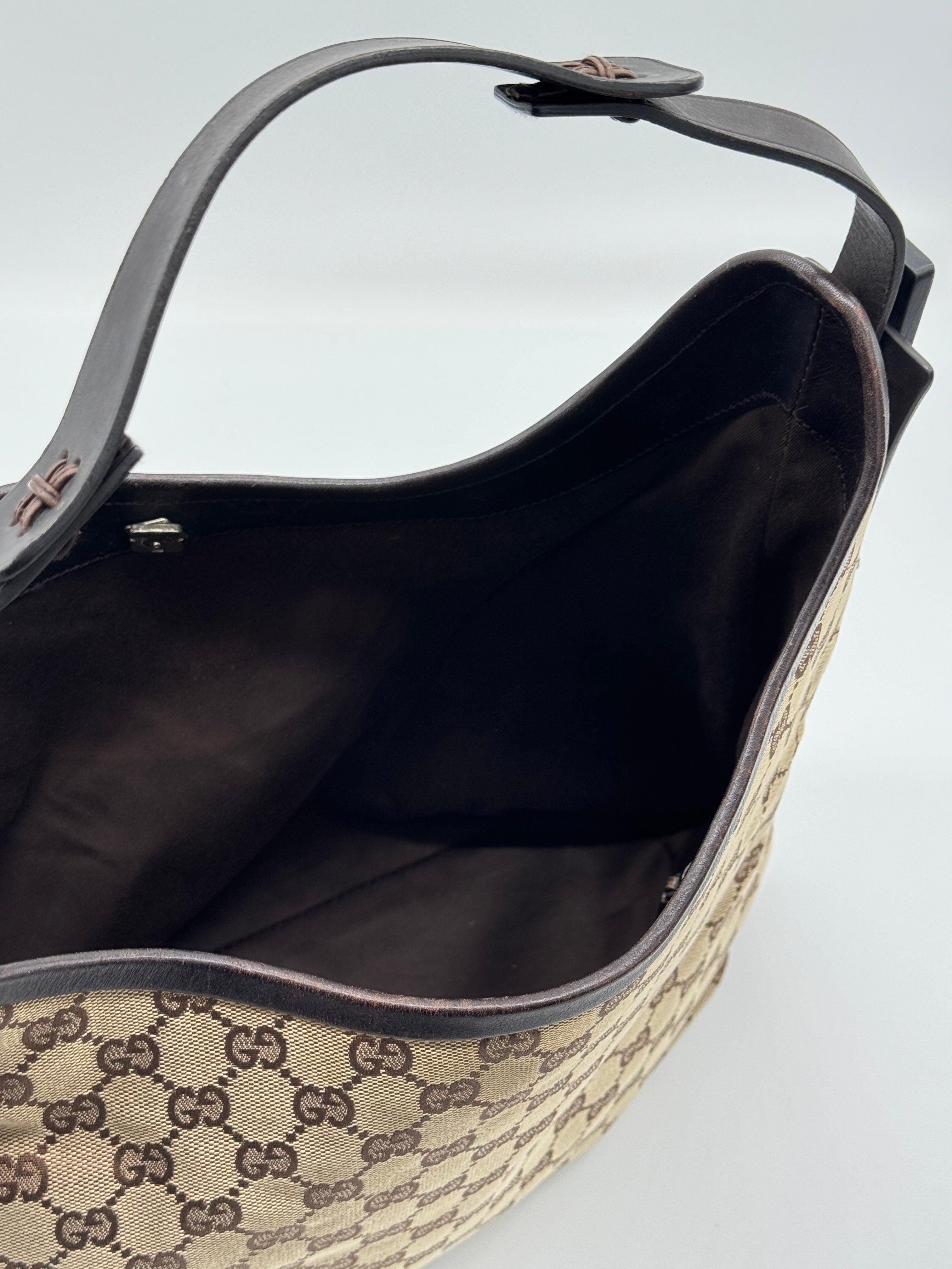 Gucci Canvas Hobo