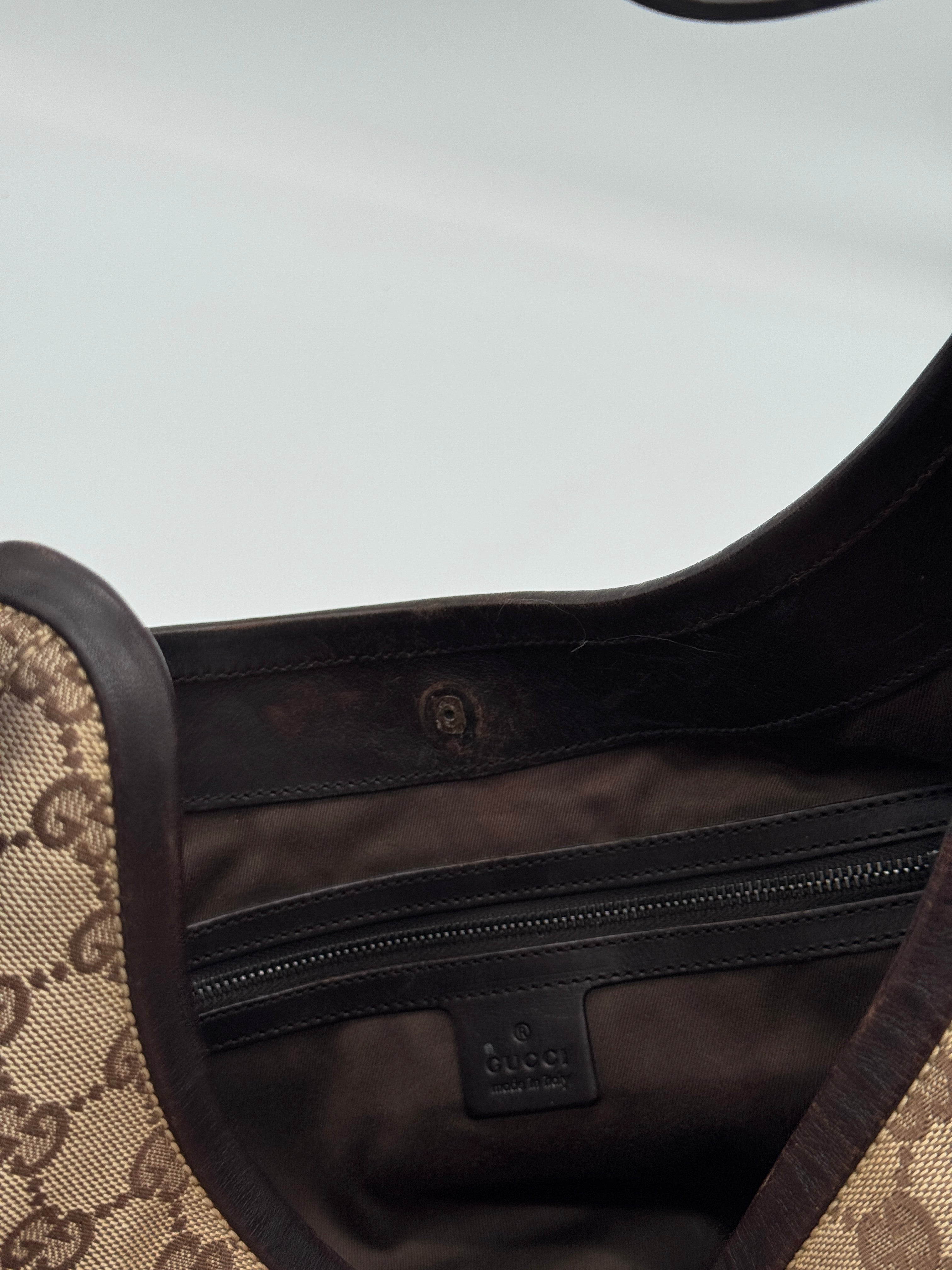 Gucci Canvas Hobo