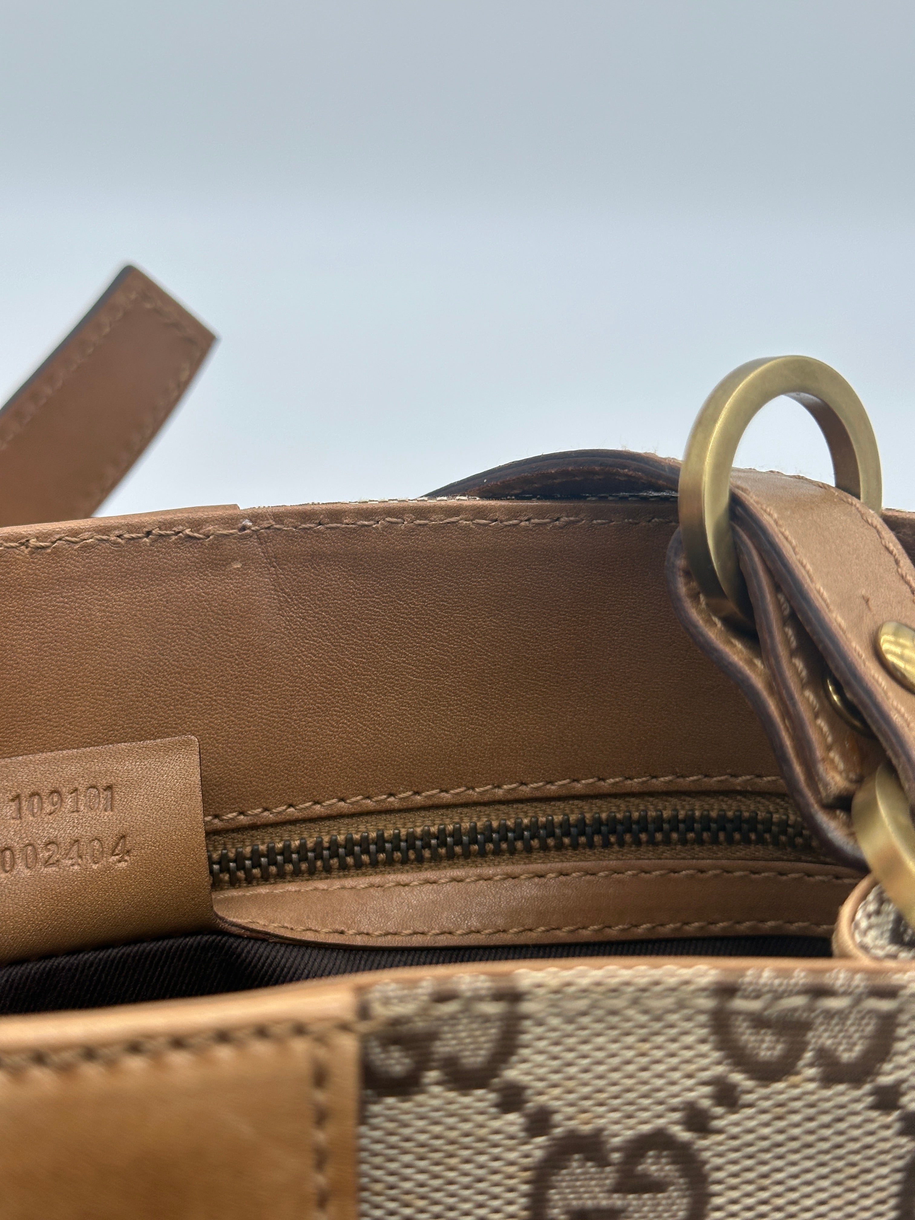 Gucci Canvas Tote Bag