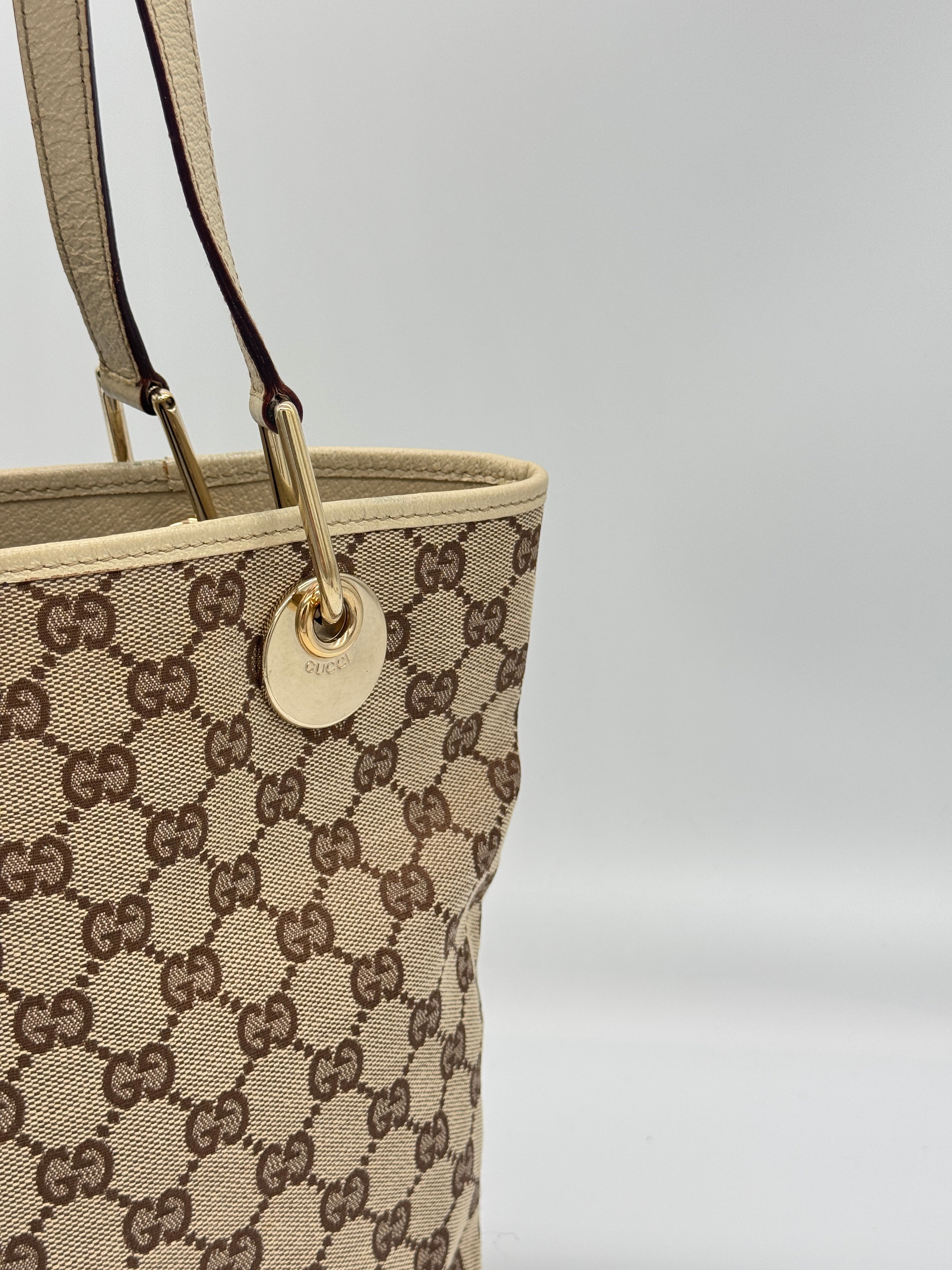 Gucci Canvas Tote Bag