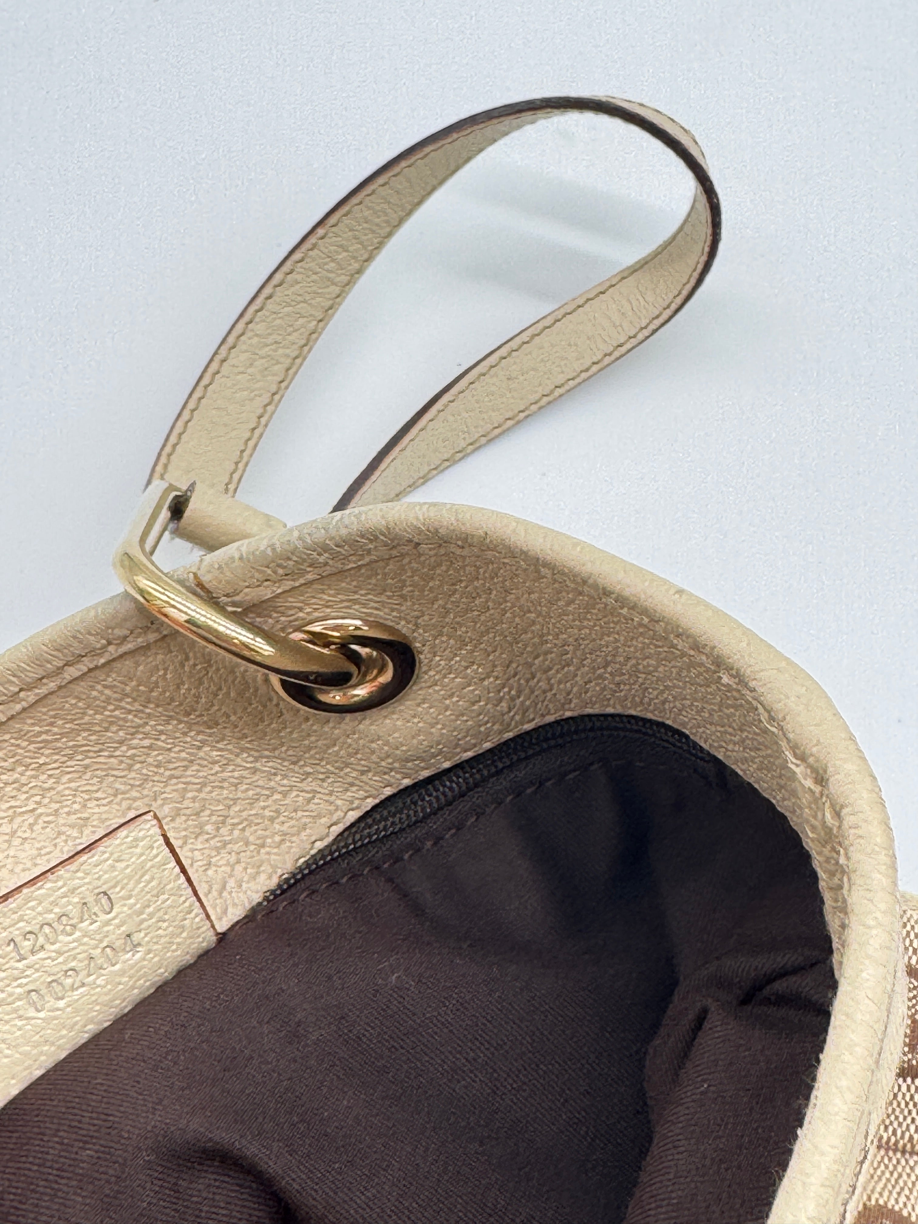 Gucci Canvas Tote Bag