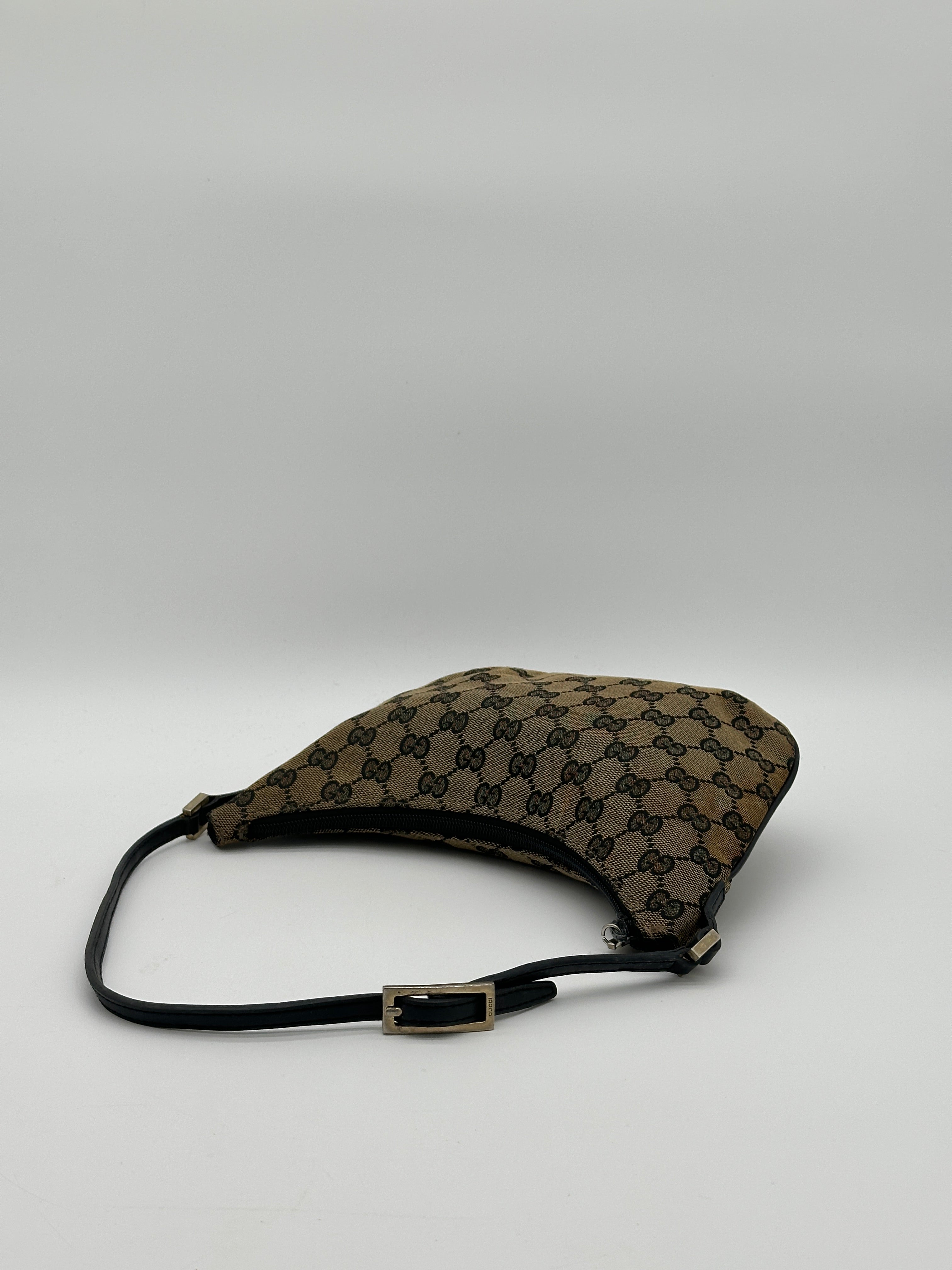 Gucci Canvas Baguette