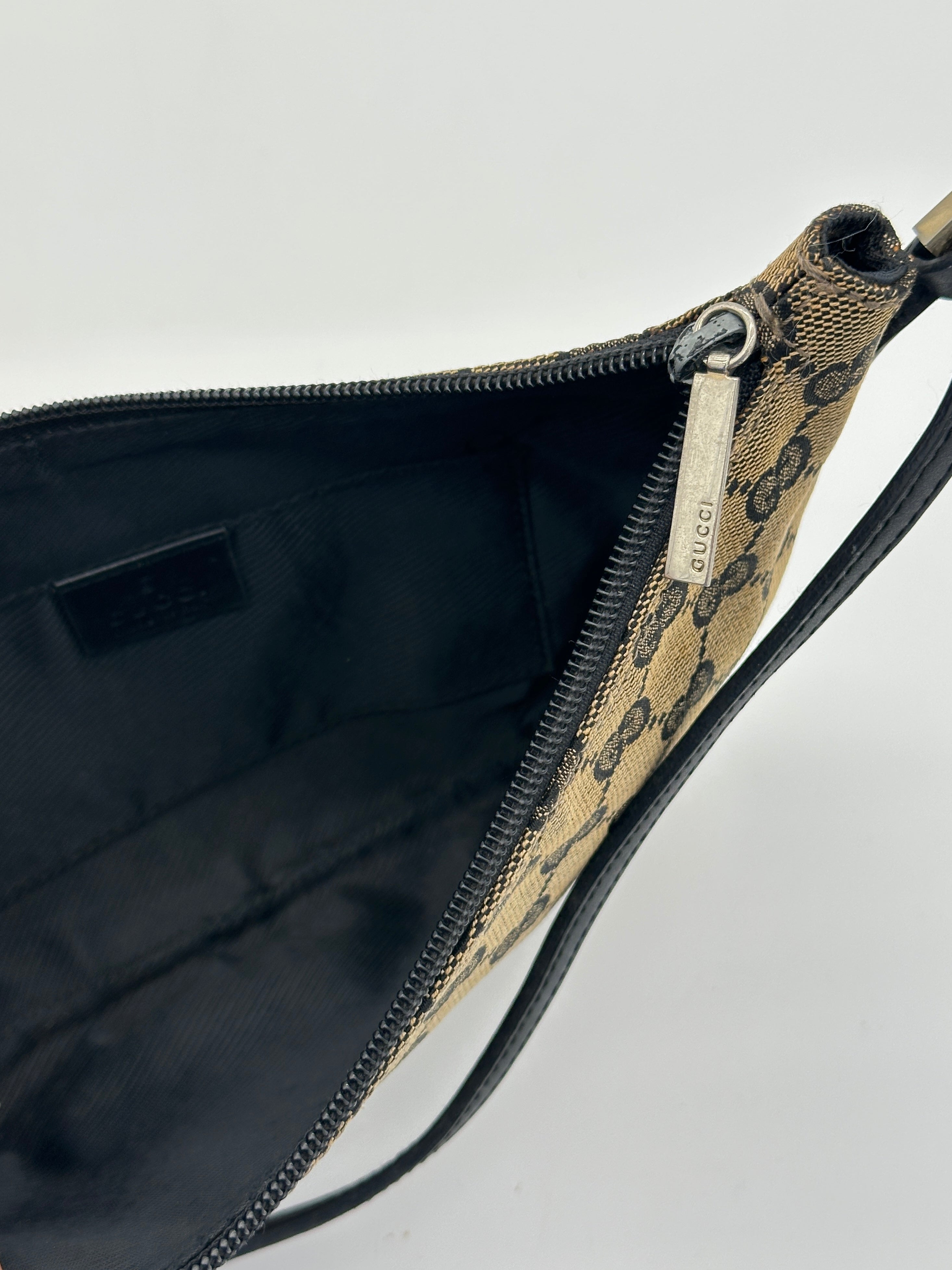 Gucci Canvas Baguette