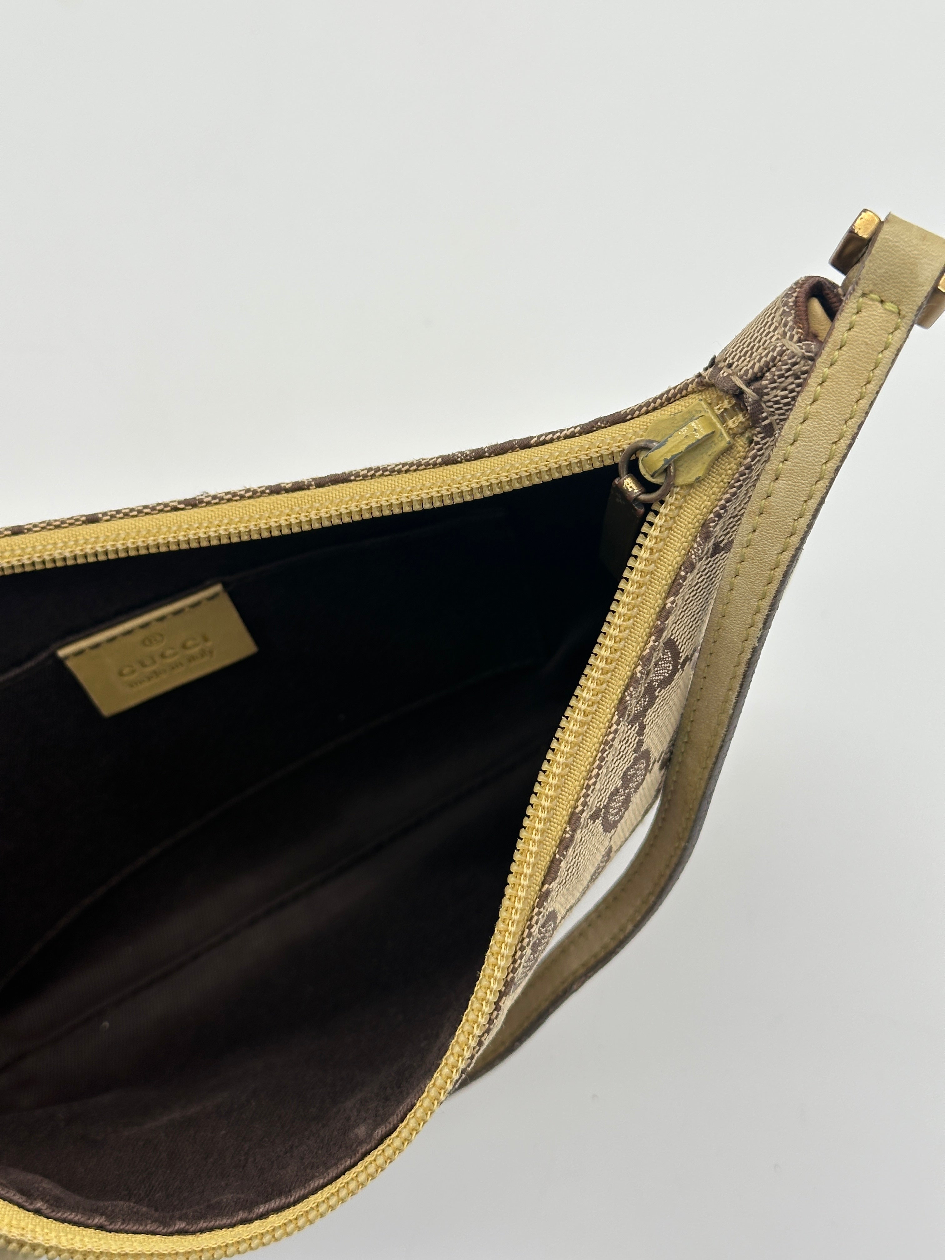 Gucci Canvas Baguette