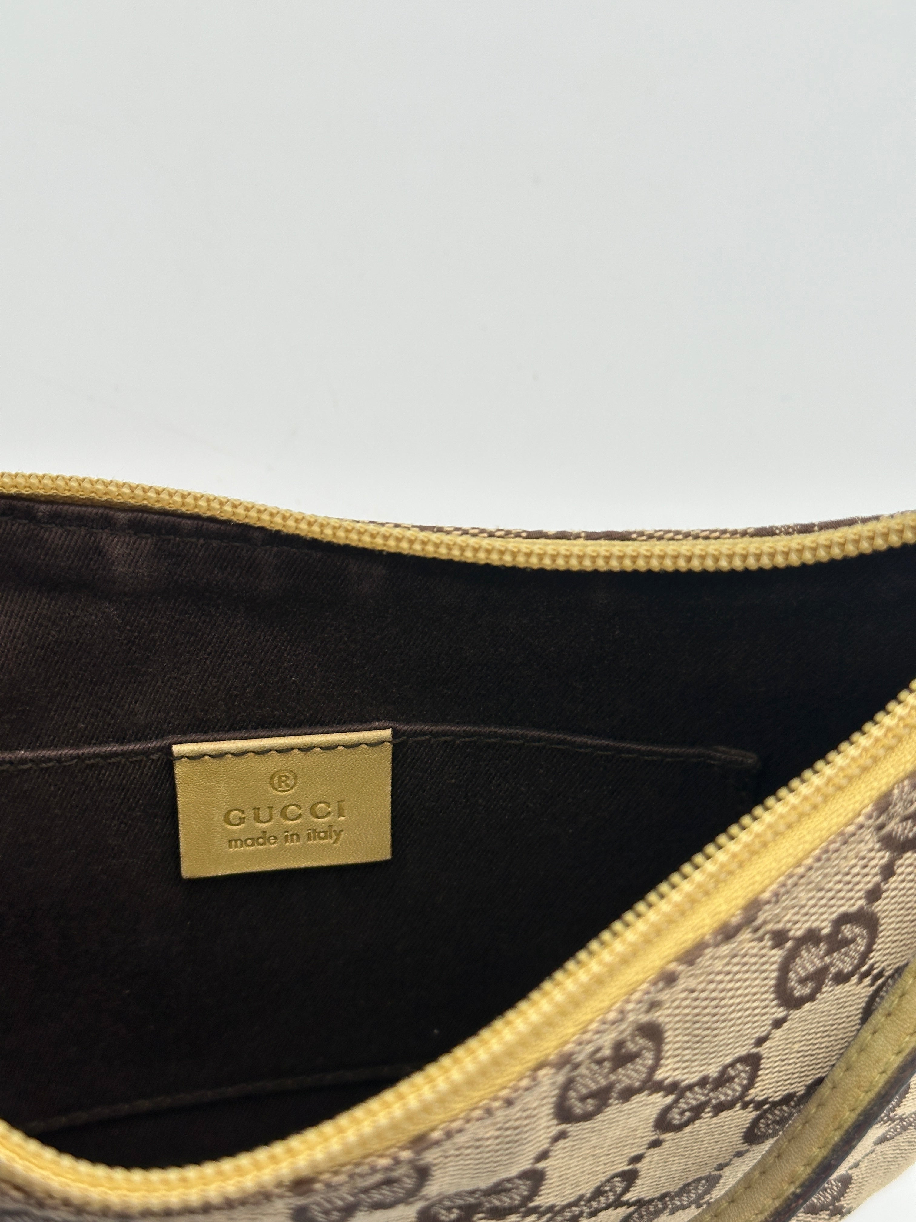 Gucci Canvas Baguette