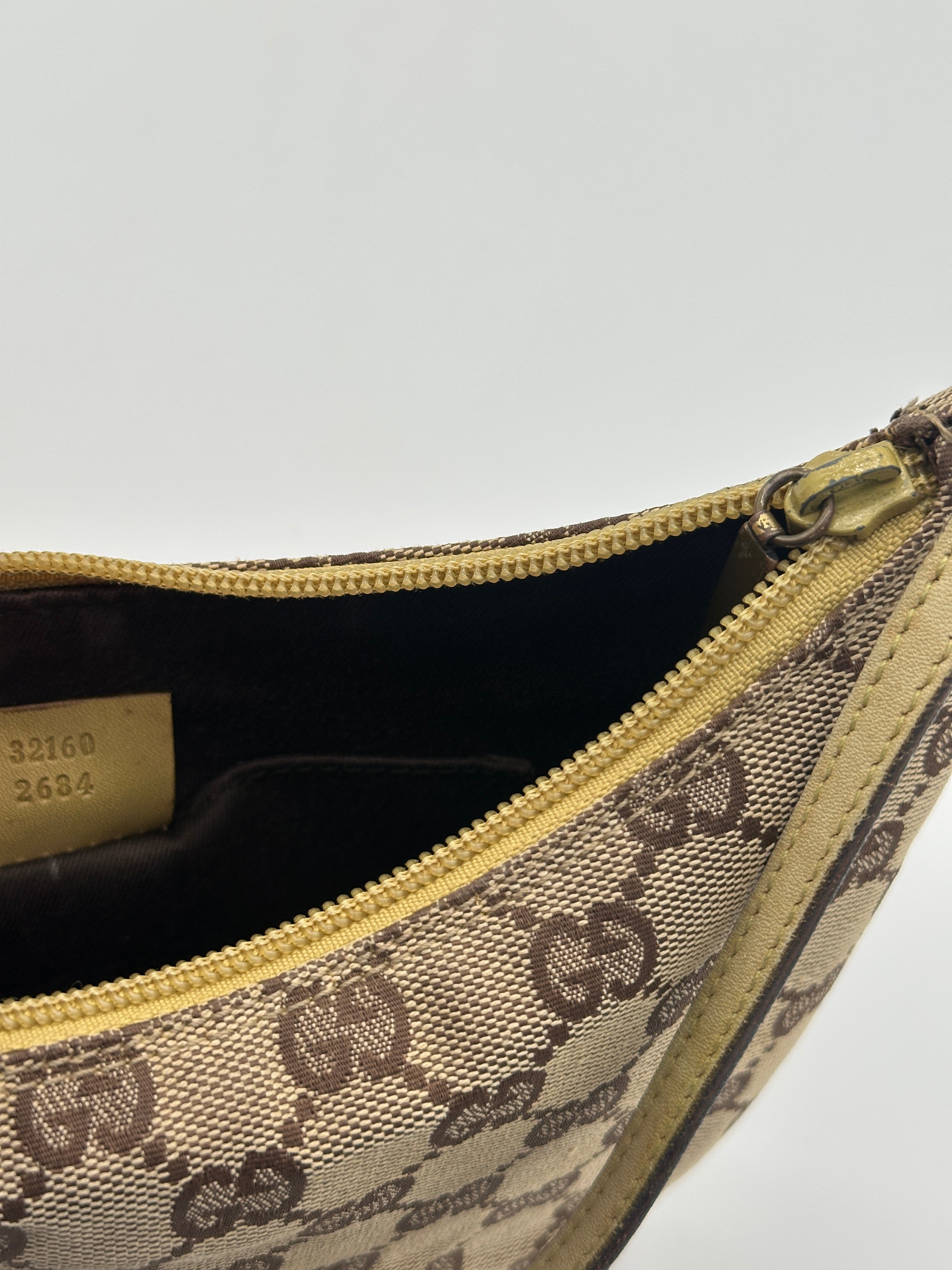 Gucci Canvas Baguette