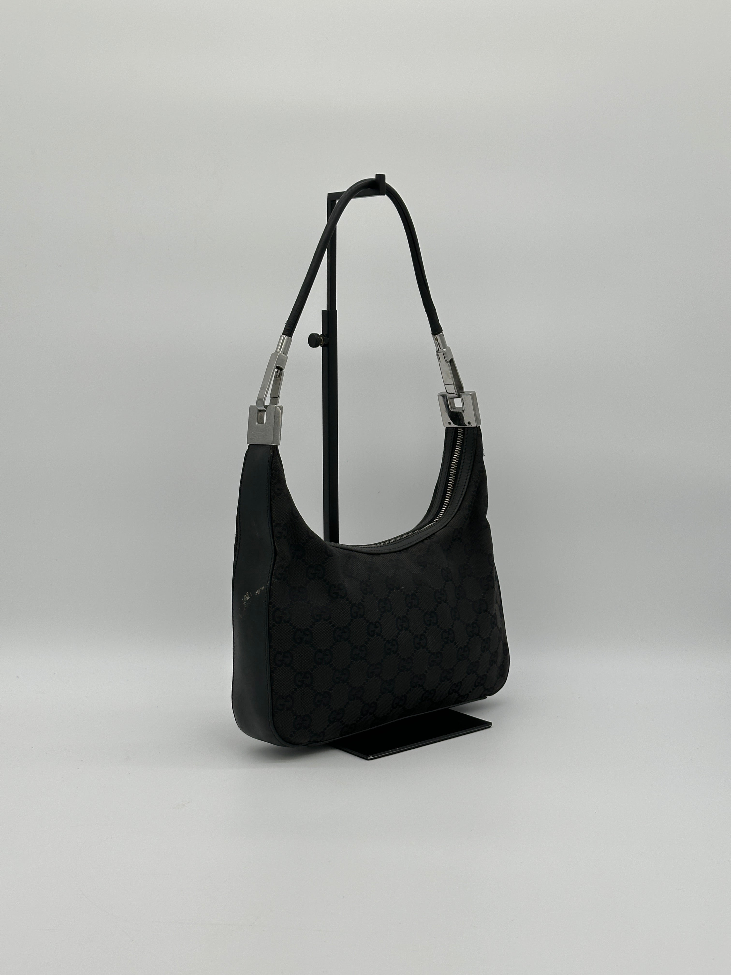 Gucci Clasp Hobo Bag