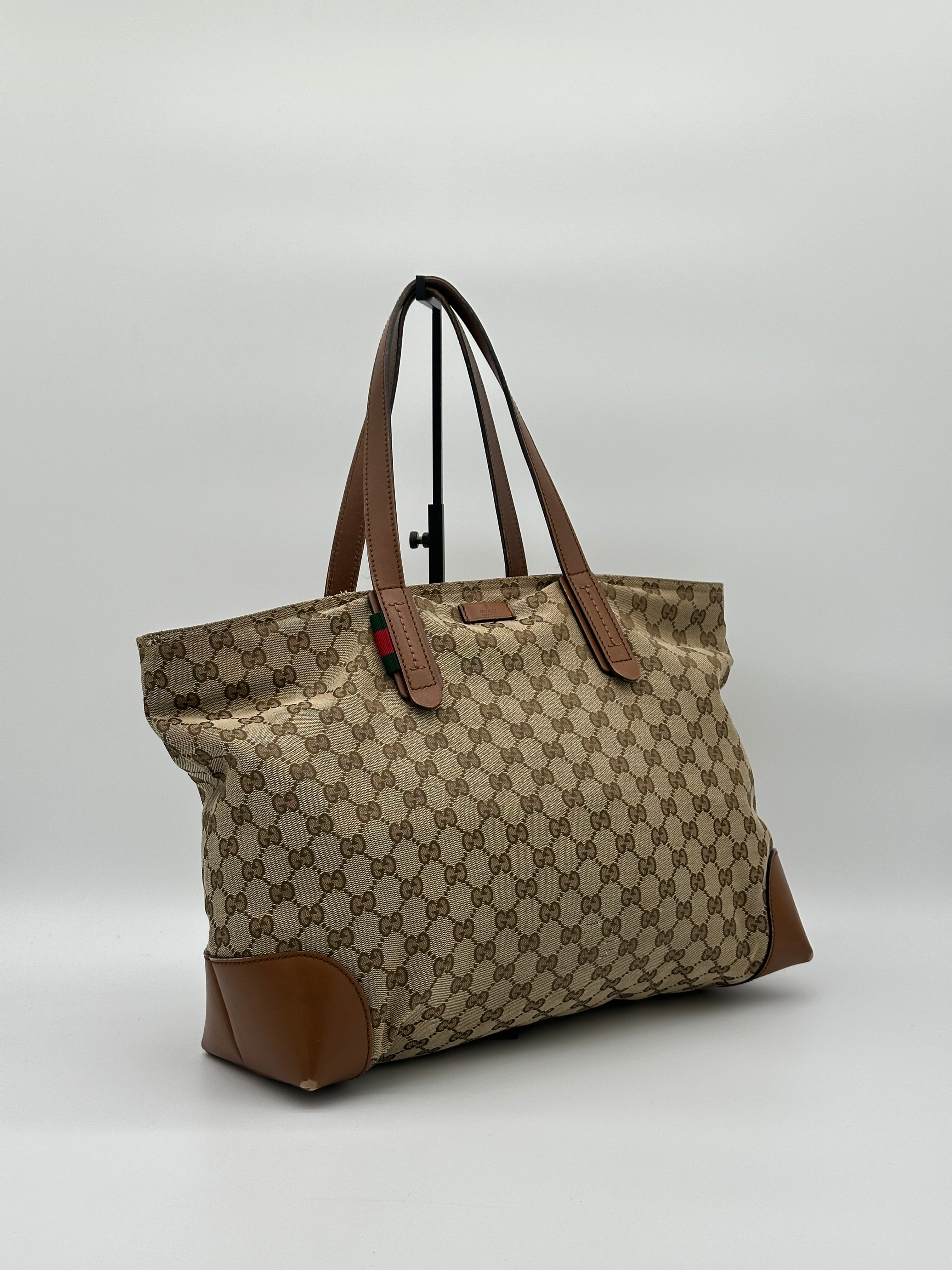 Gucci Canvas Tote Bag