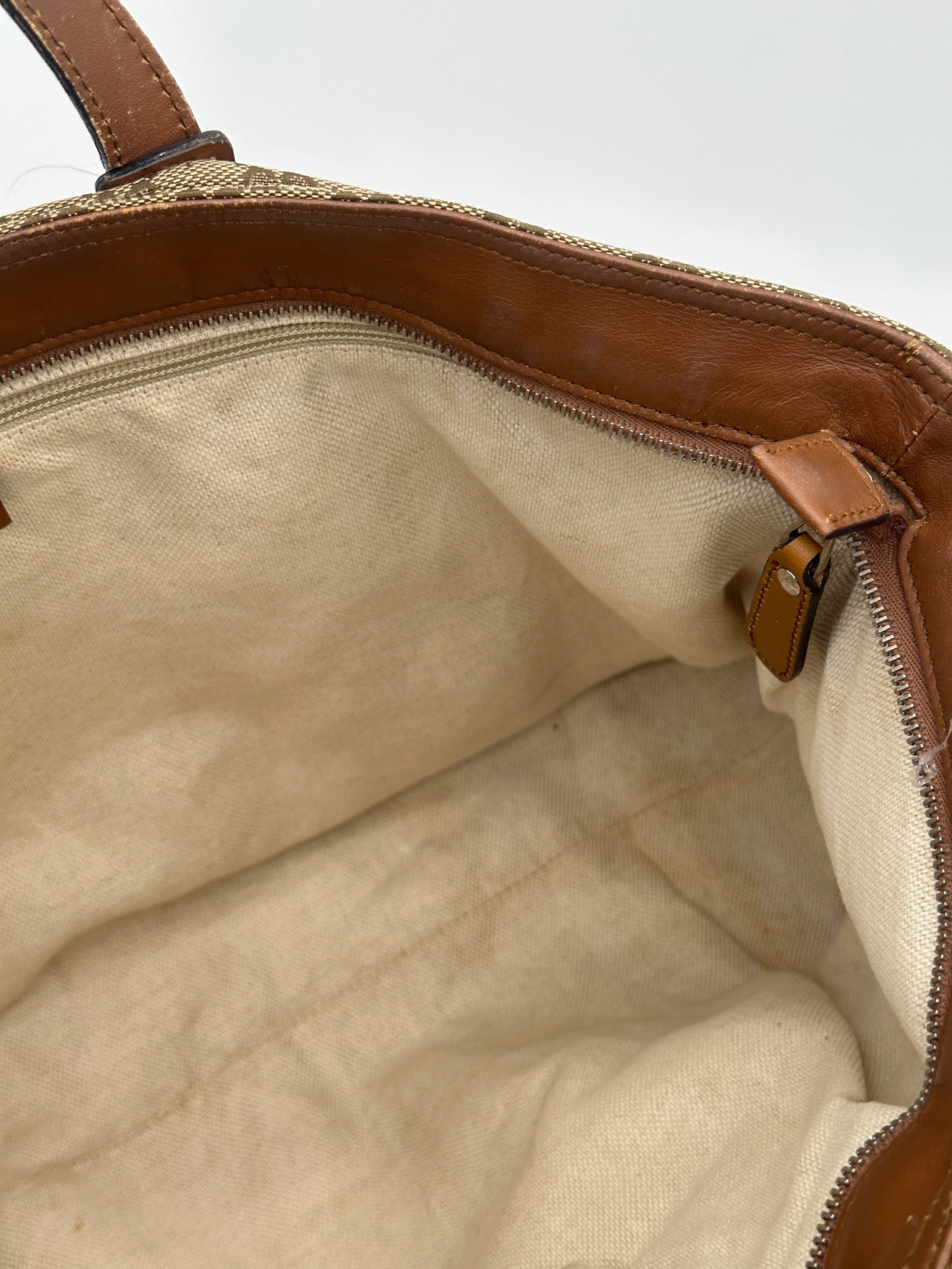 Gucci Canvas Tote Bag