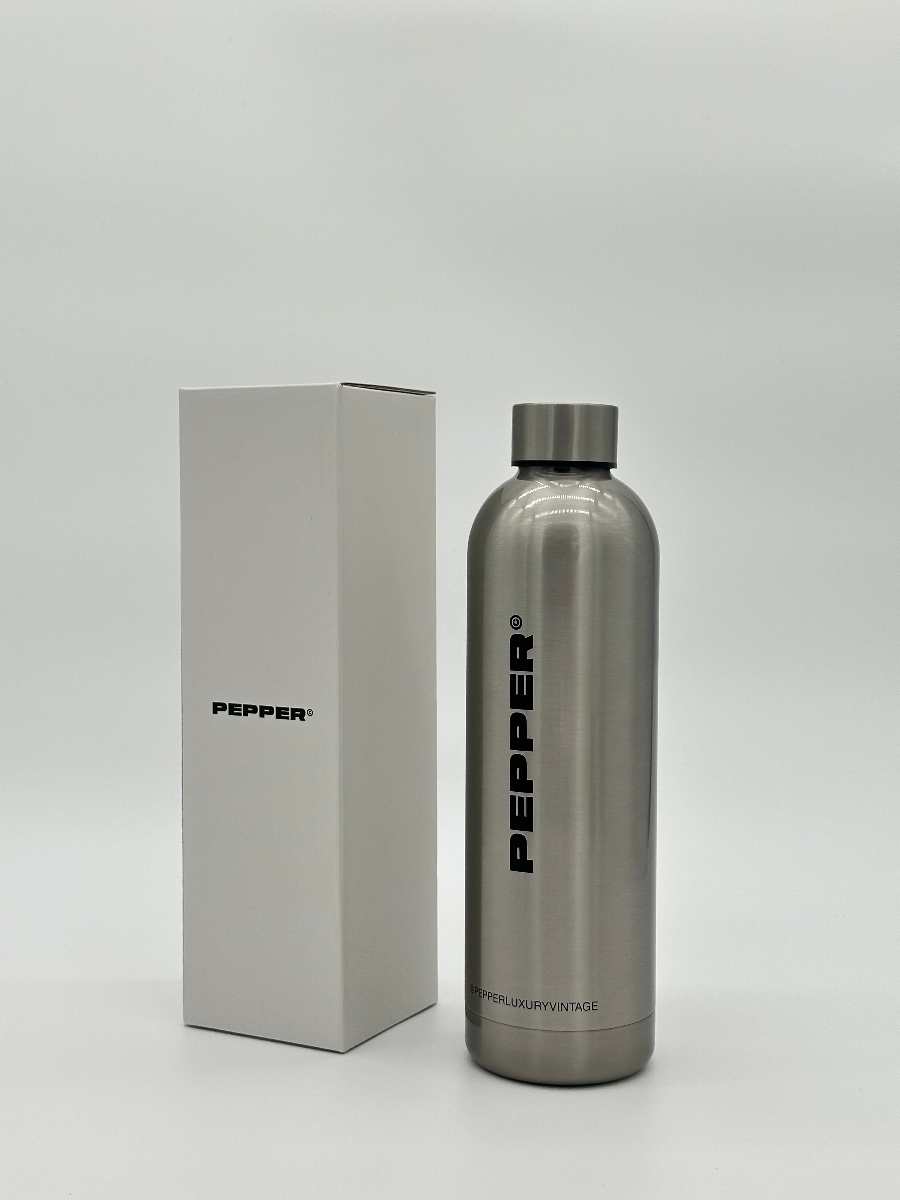 Pepper Stainless Steel Bottle - €24