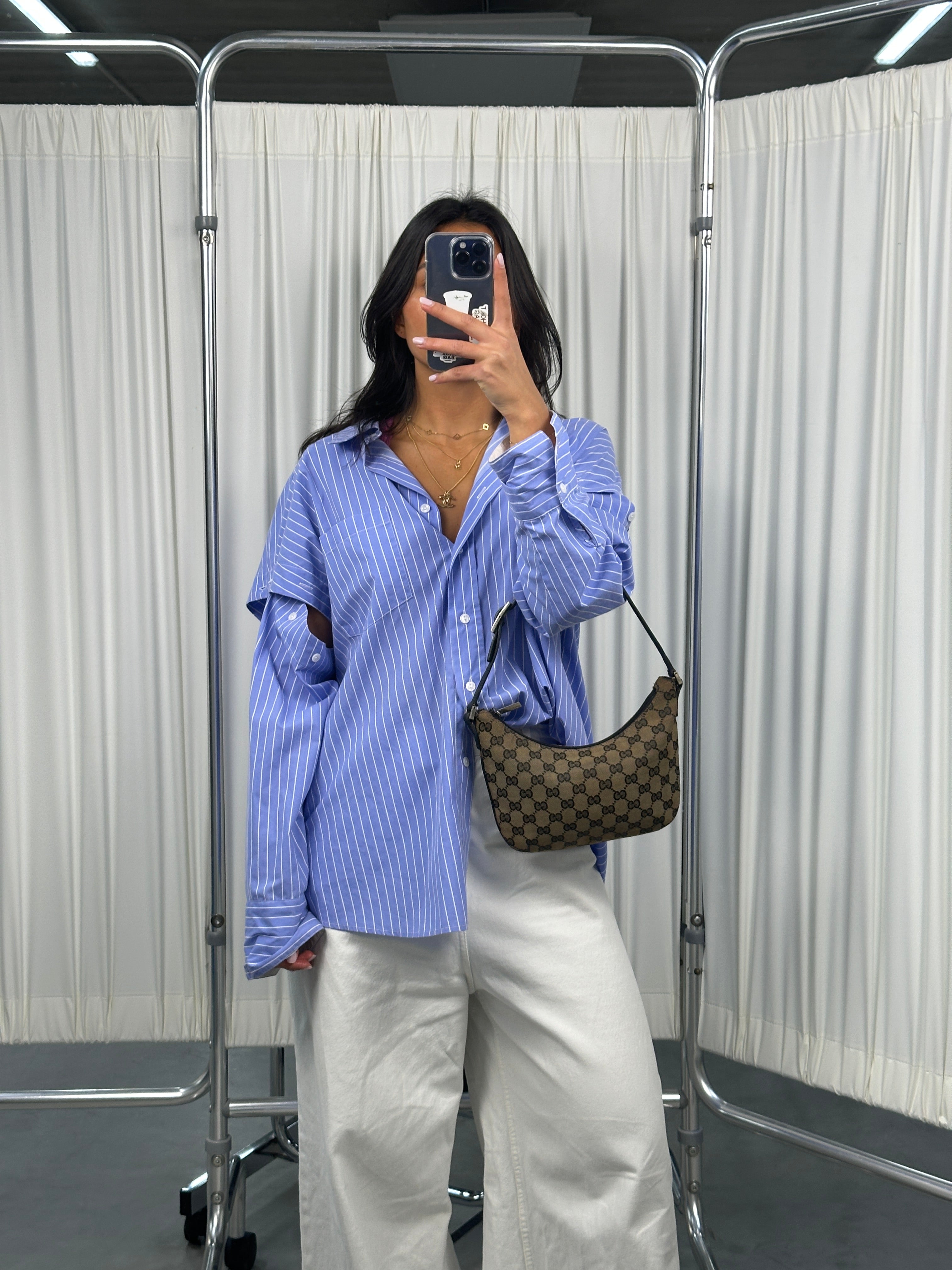 Gucci Canvas Baguette