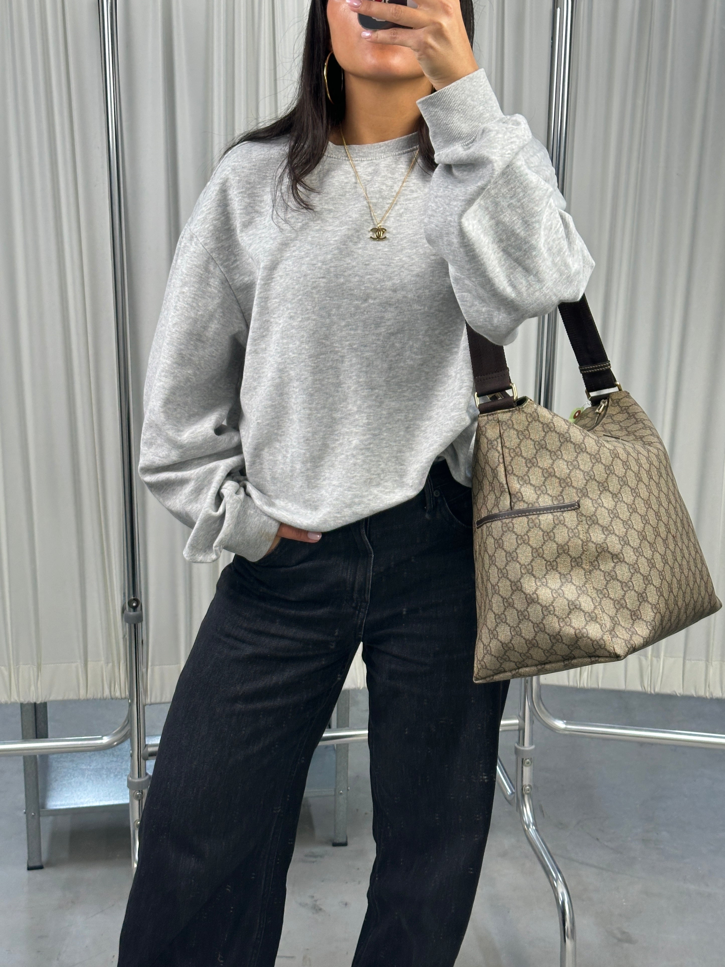 Gucci Canvas Diaper Bag