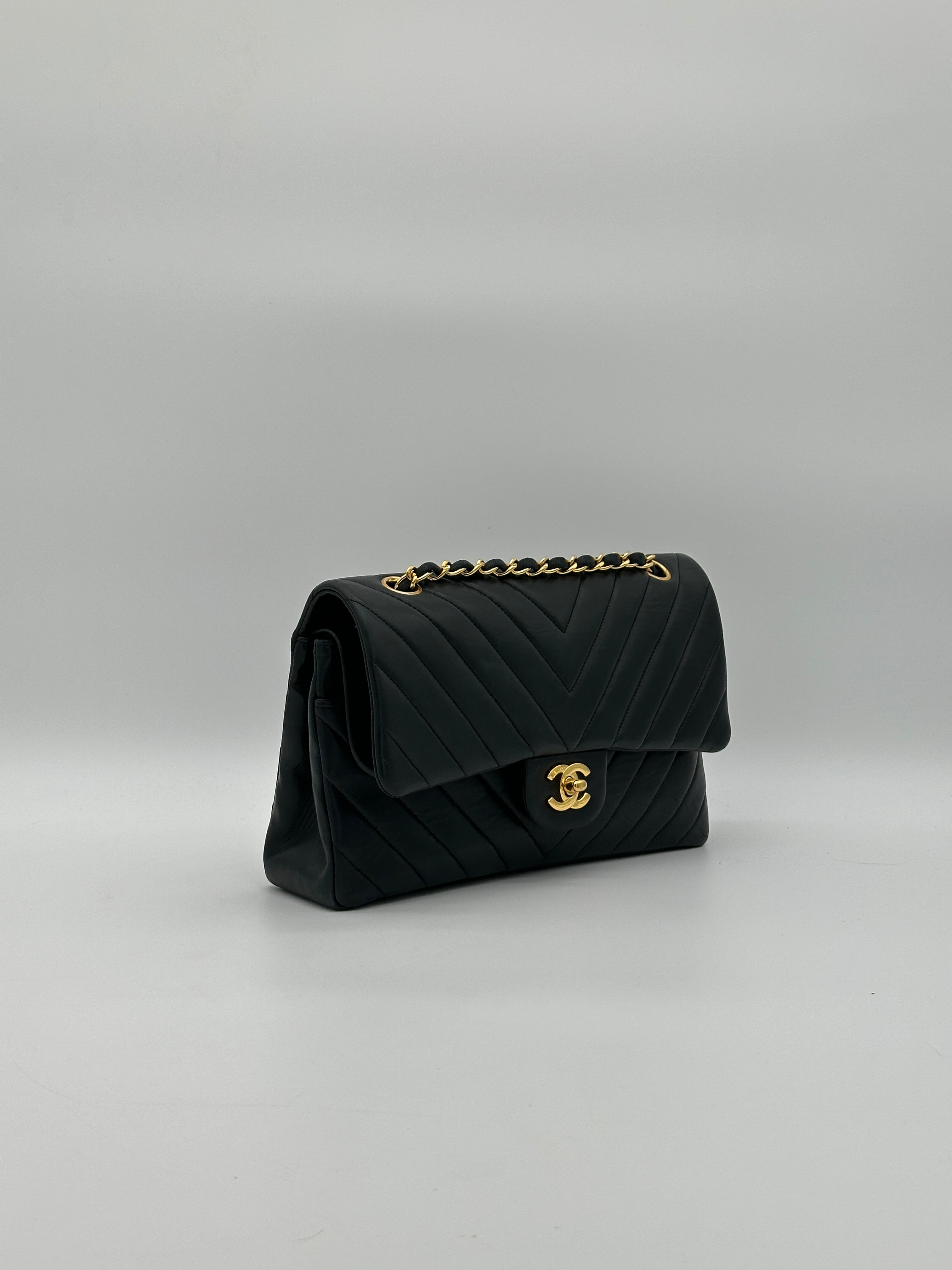 Chanel Classic Double Flap Chevron