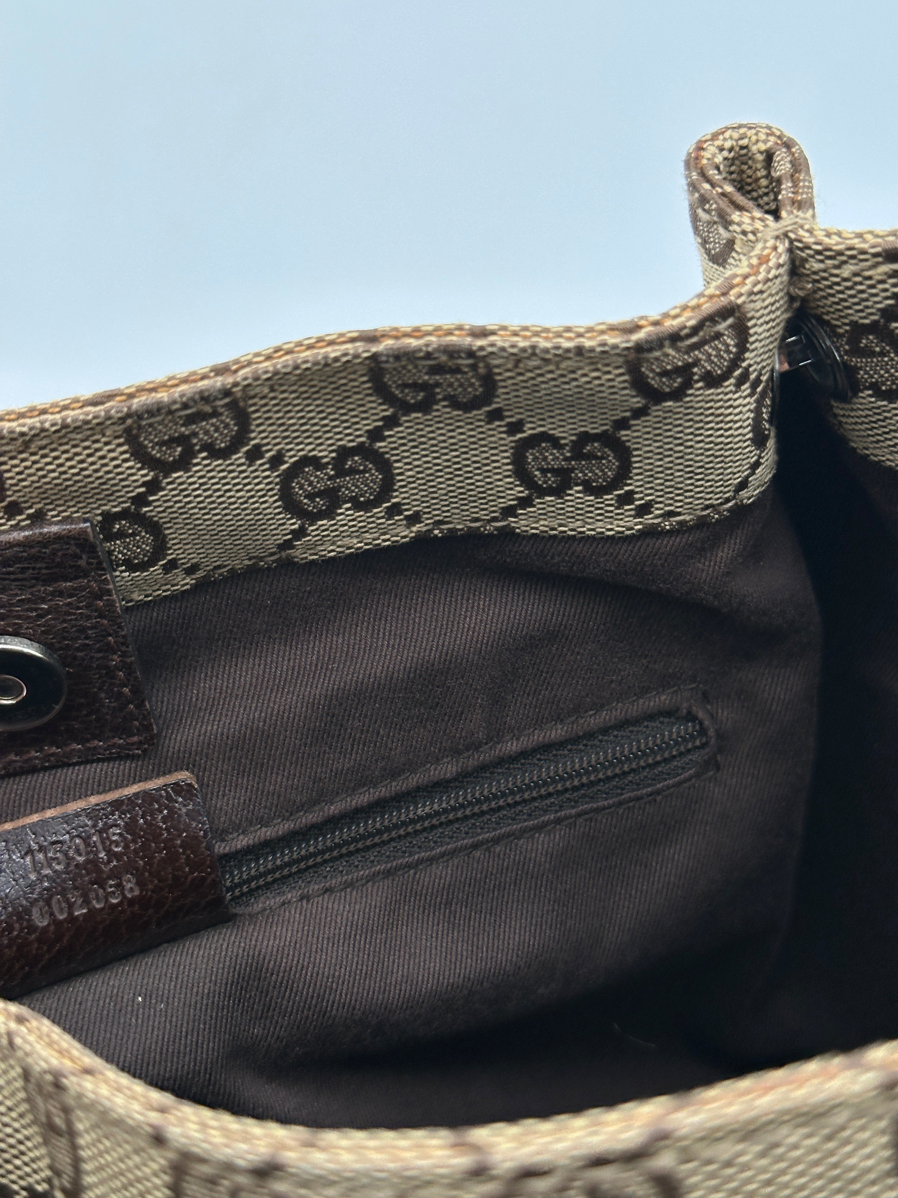 Gucci Canvas Tote Bag