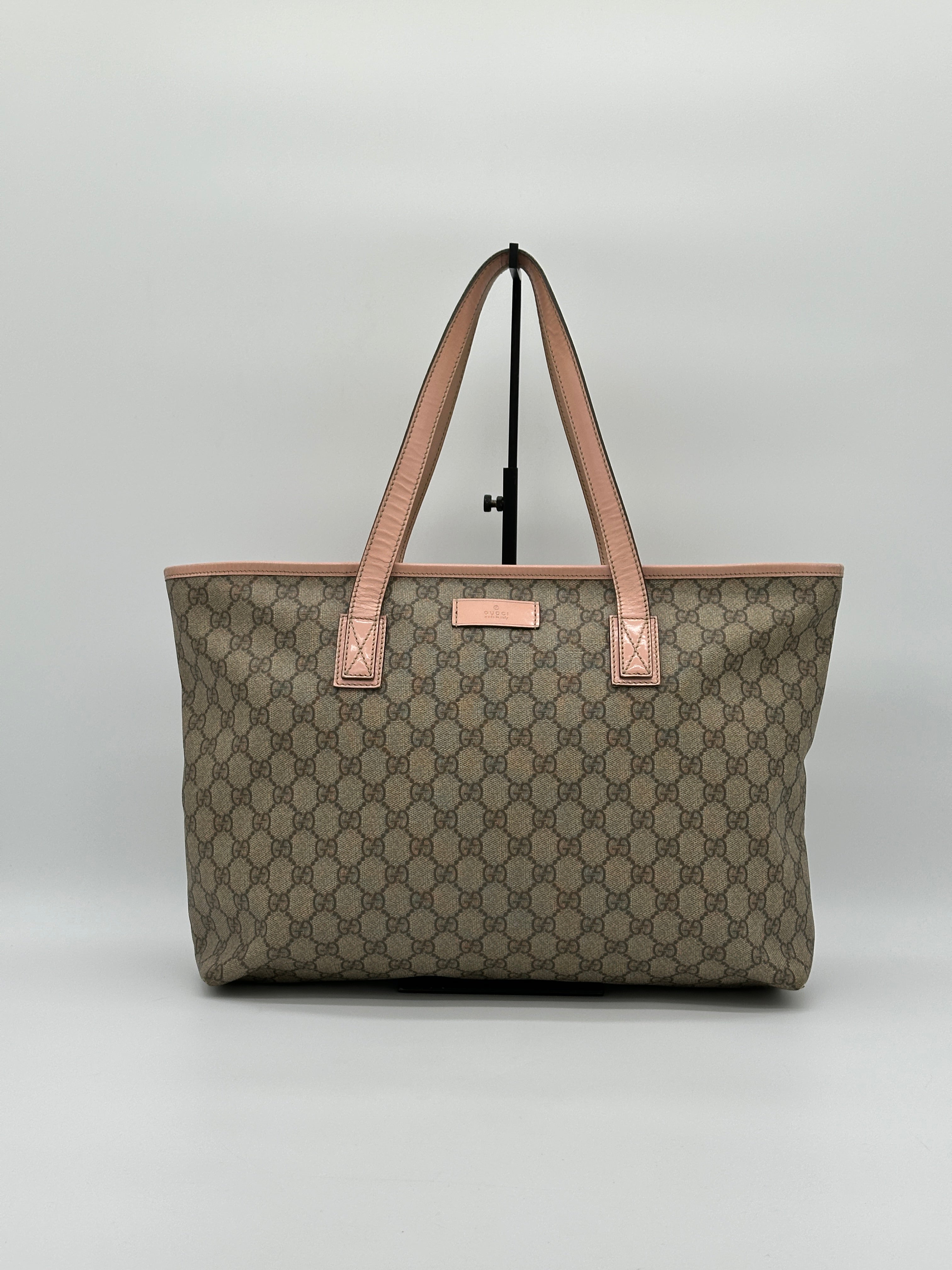 Gucci PVC Supreme Tote Bag