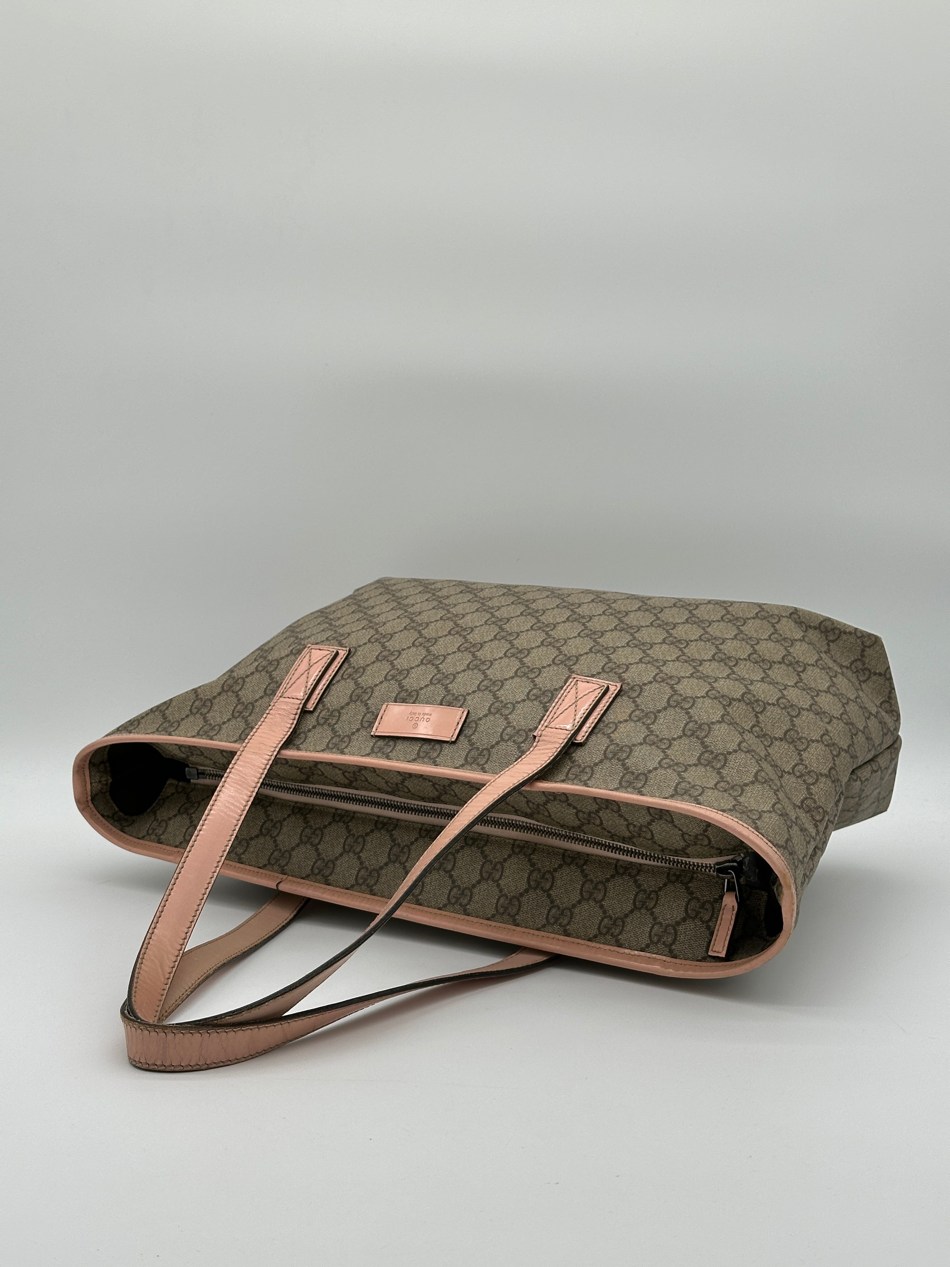 Gucci PVC Supreme Tote Bag