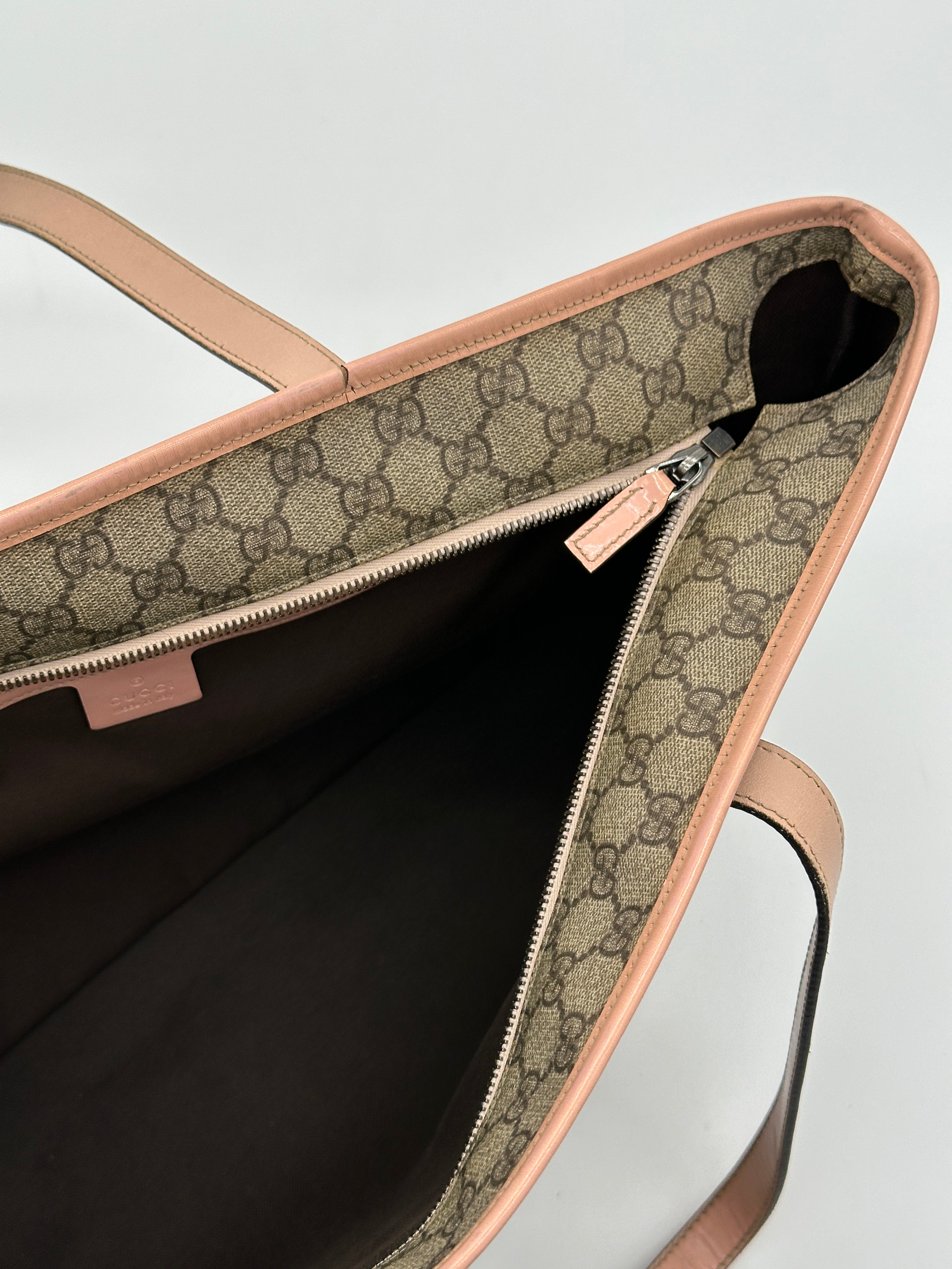 Gucci PVC Supreme Tote Bag