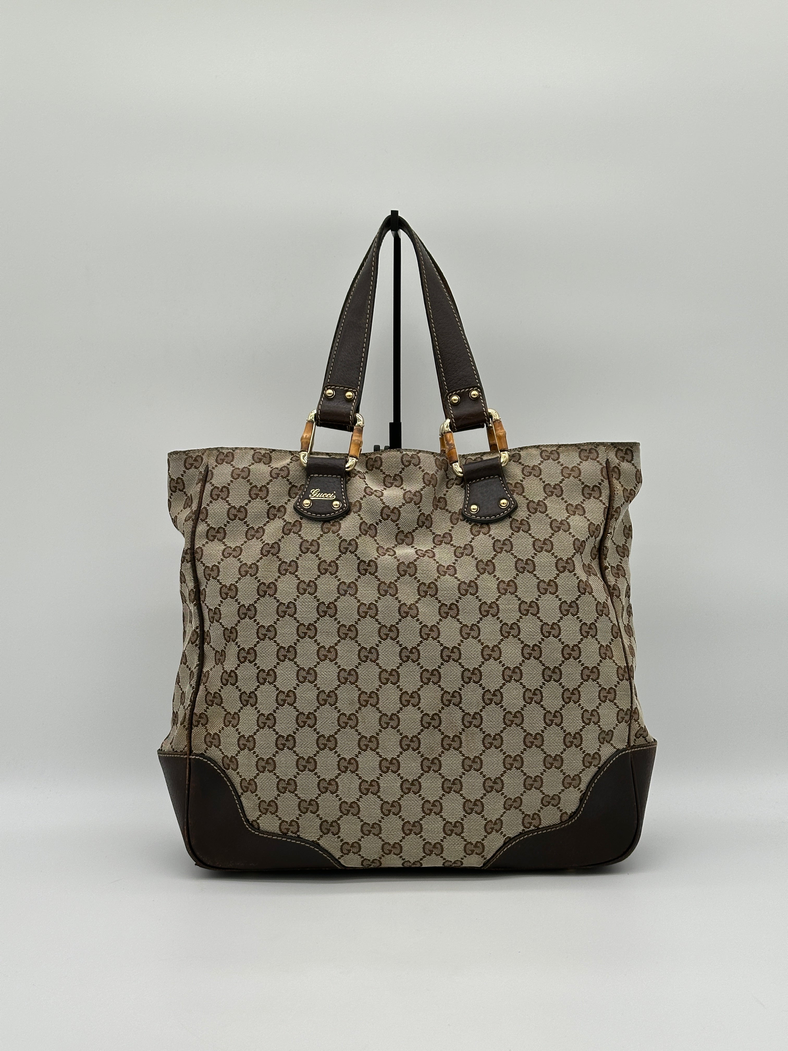 Gucci Bamboo Tote Bag