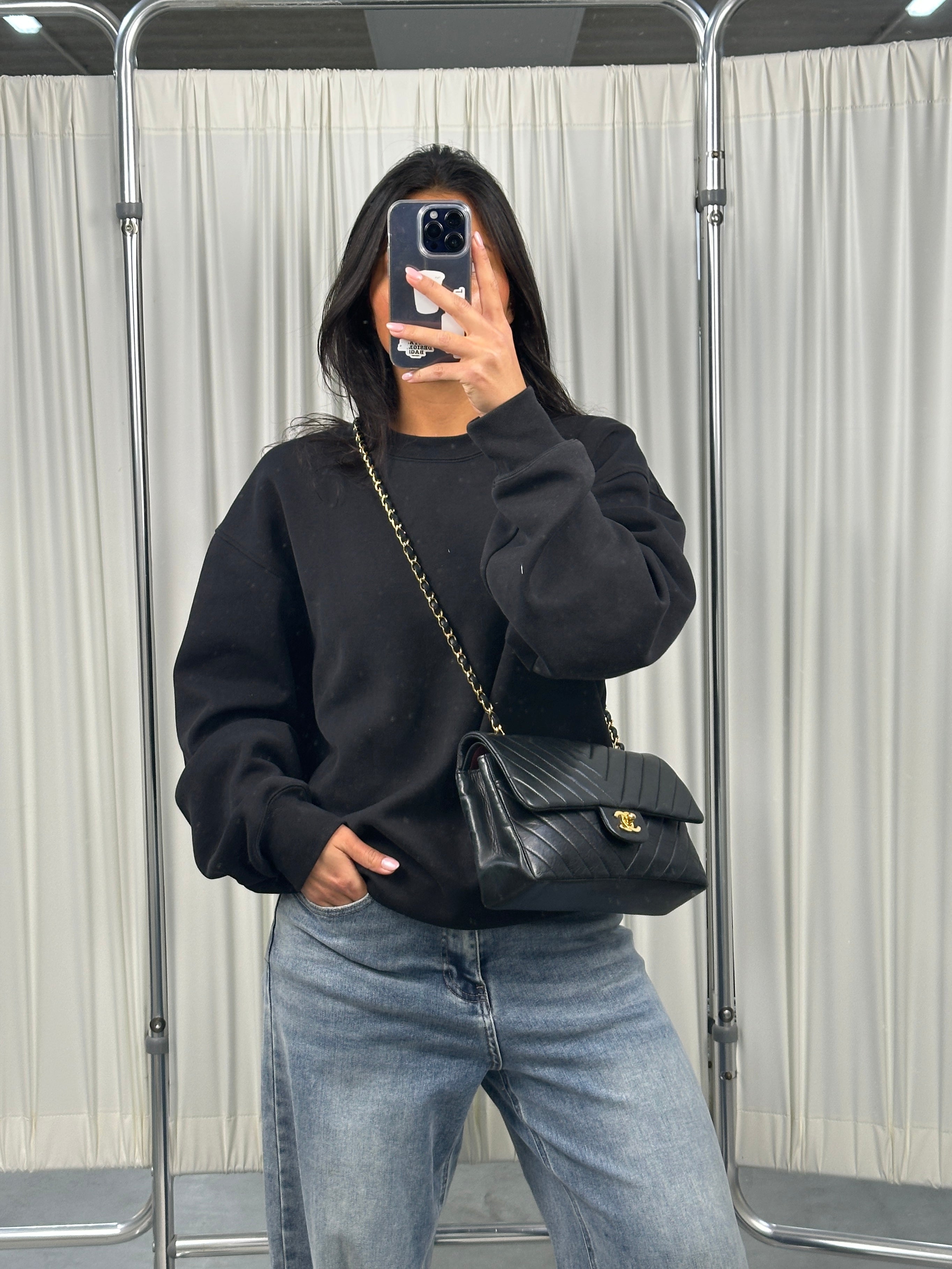 Chanel Classic Double Flap Chevron