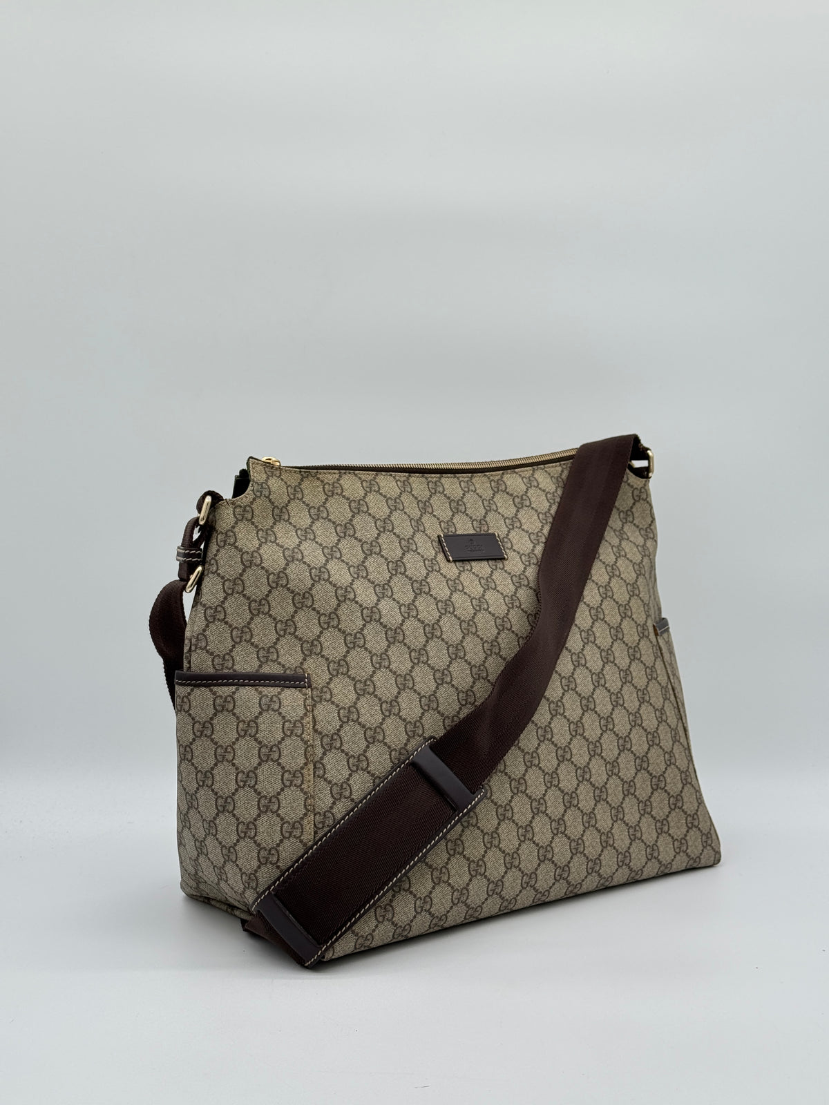 Gucci Canvas Diaper Bag